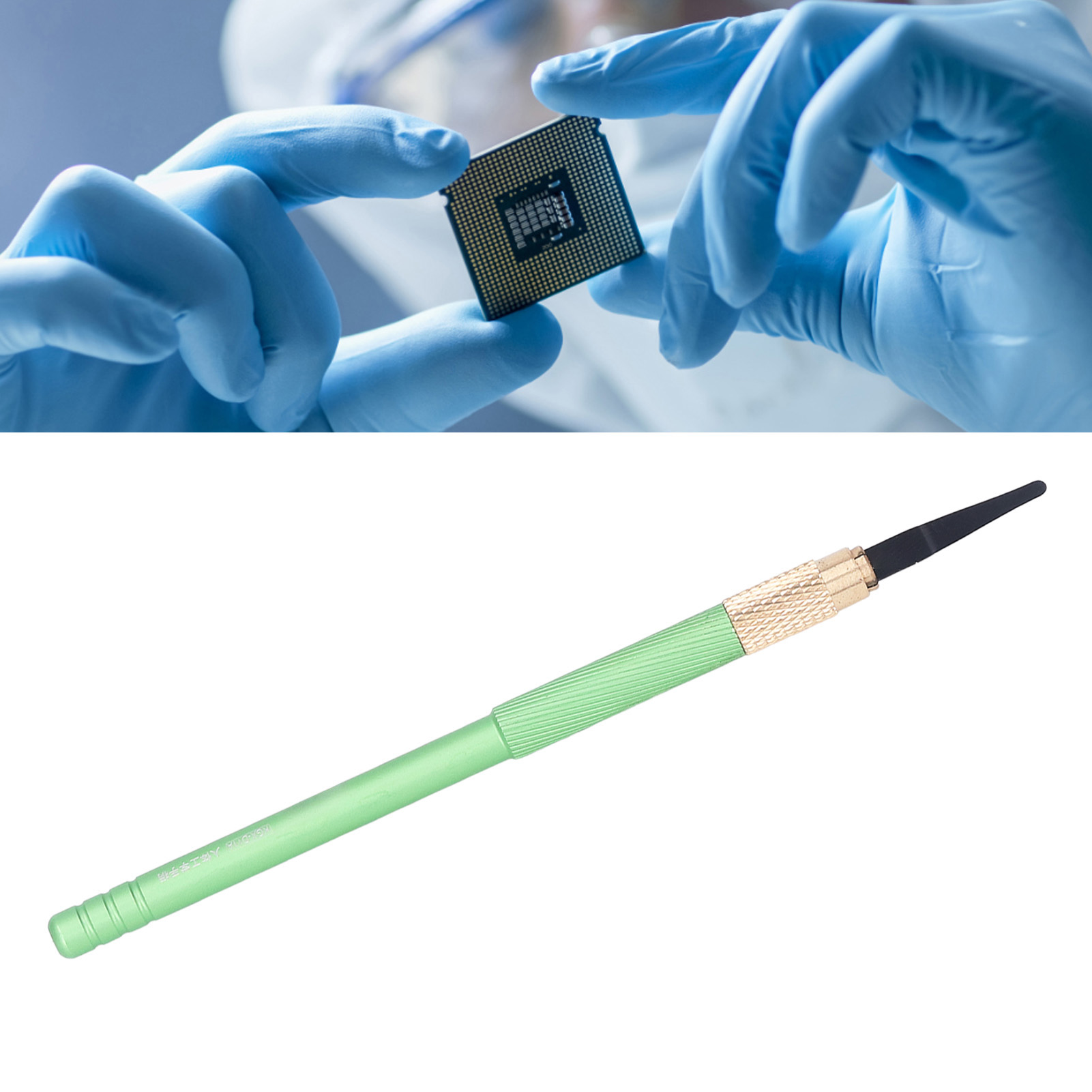Multifunktionale Schleifscheibe, Bga-chip-reparaturwerkzeug, Schaber, Grünes Demontage-werkzeugset