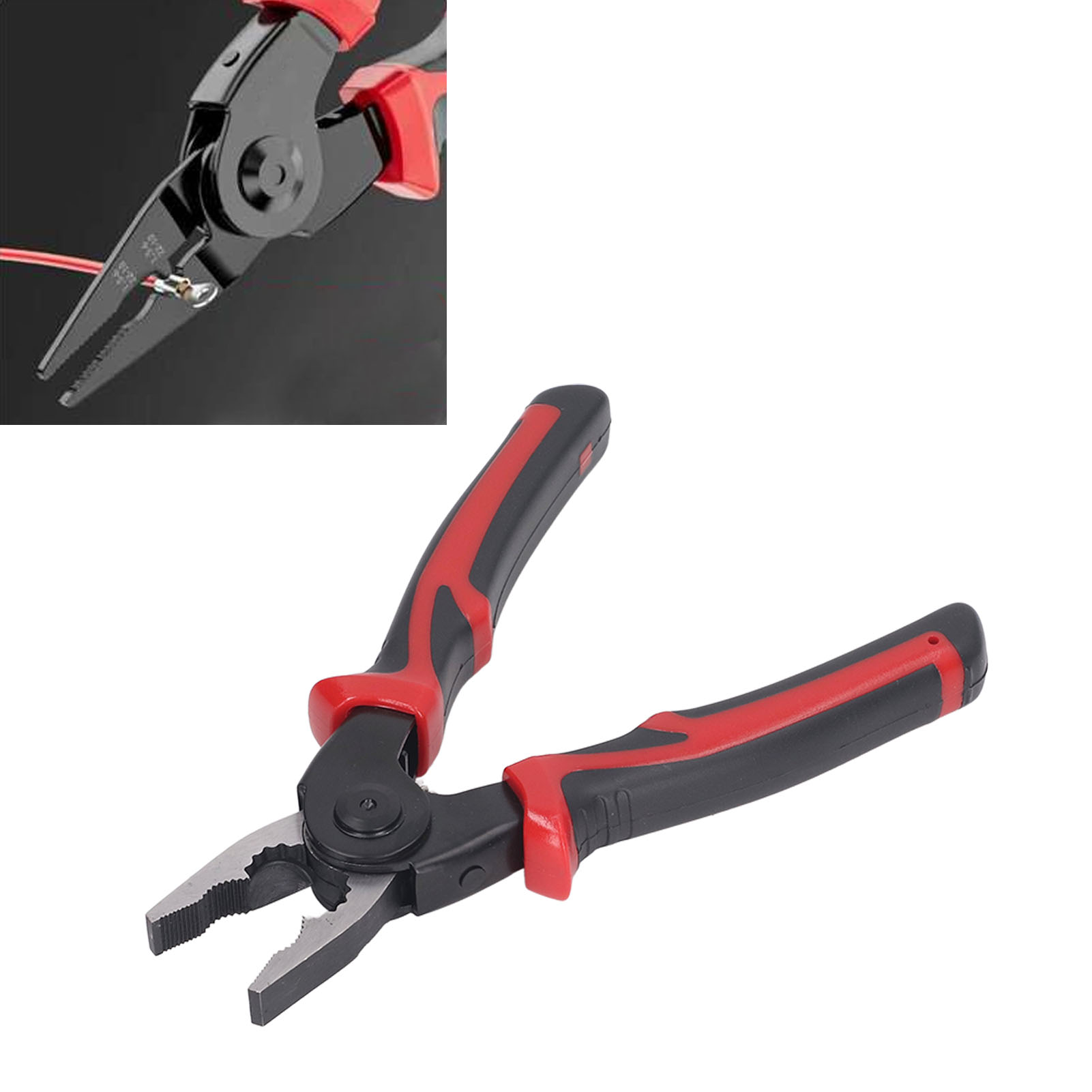 Professionelle 5-in-1-schneidzange, Kabelschneider, Crimpzange, Abisolierzange Für Bleche