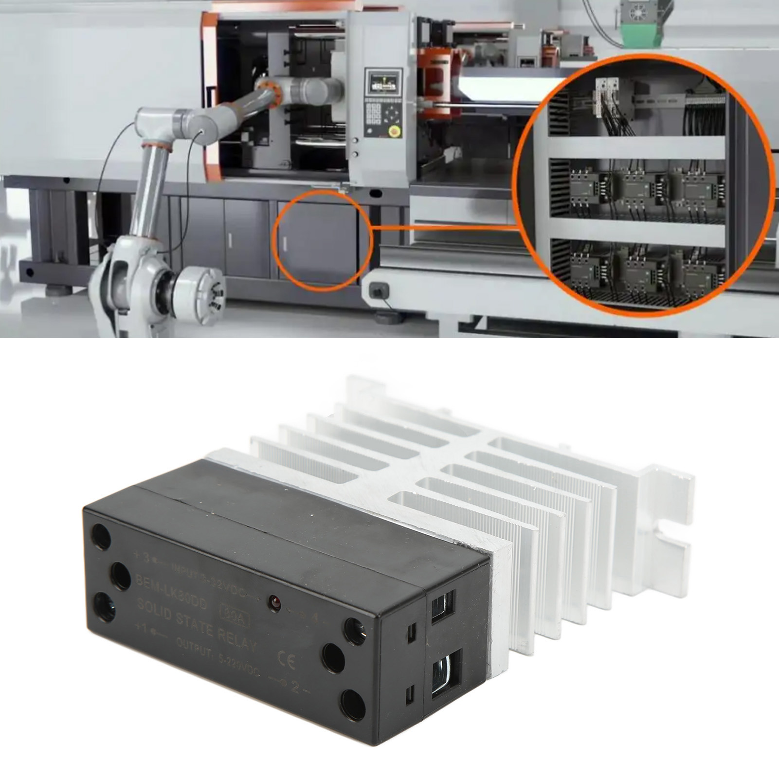 Berm® Dc-gesteuerte Halbleiterrelais