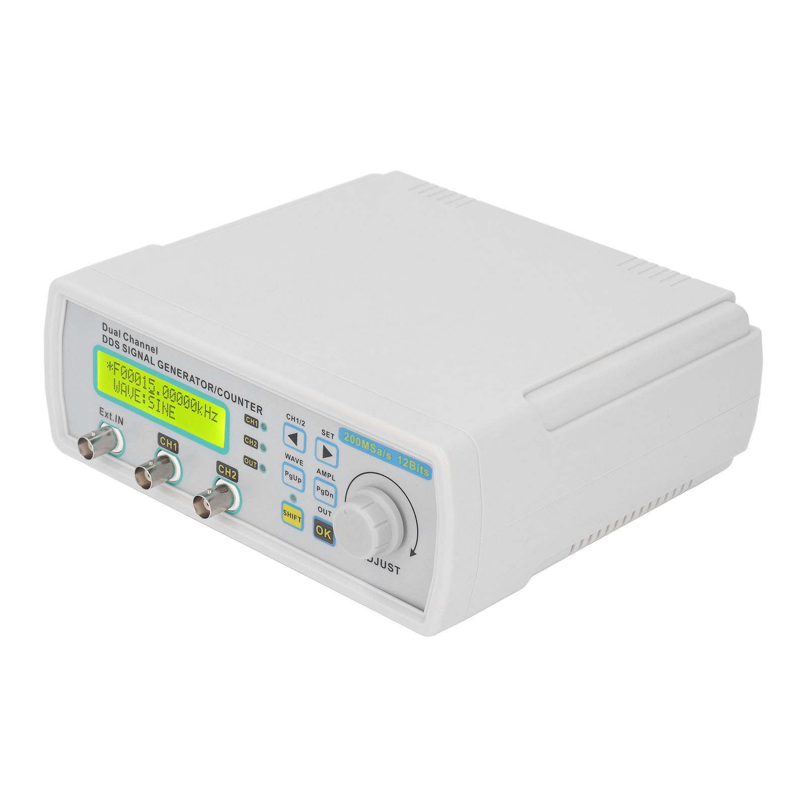 Mhs5200a Dc5v Dds Zweikanal-frequenzmesser, Signalgenerator (europäischer Standard)