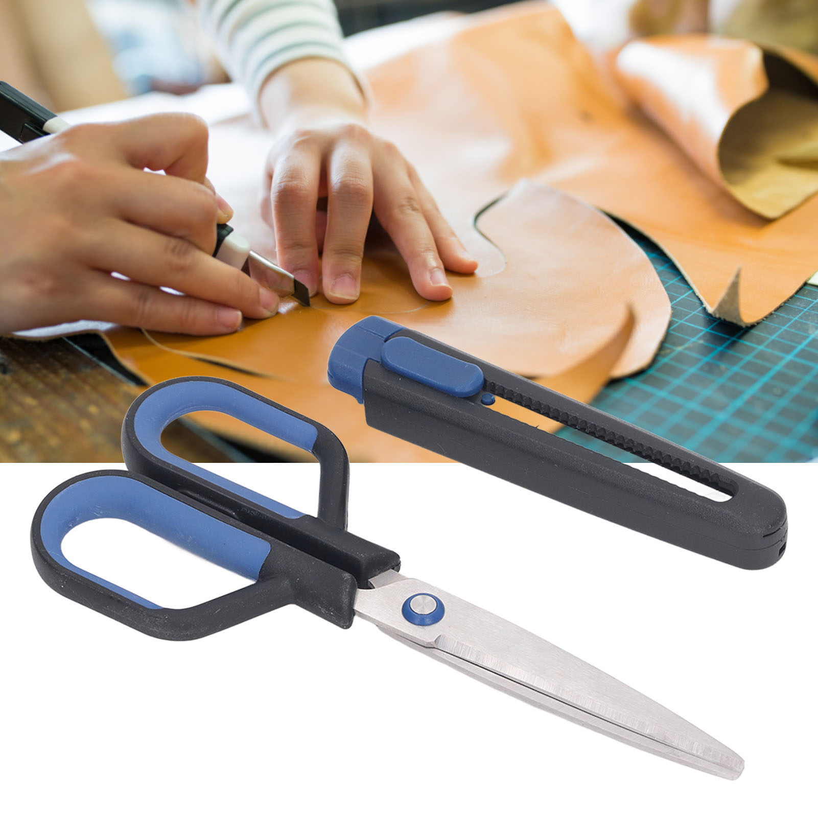 Fz21210 2-in-1 Universalmesser Und Schere Mit Teflonbeschichtung