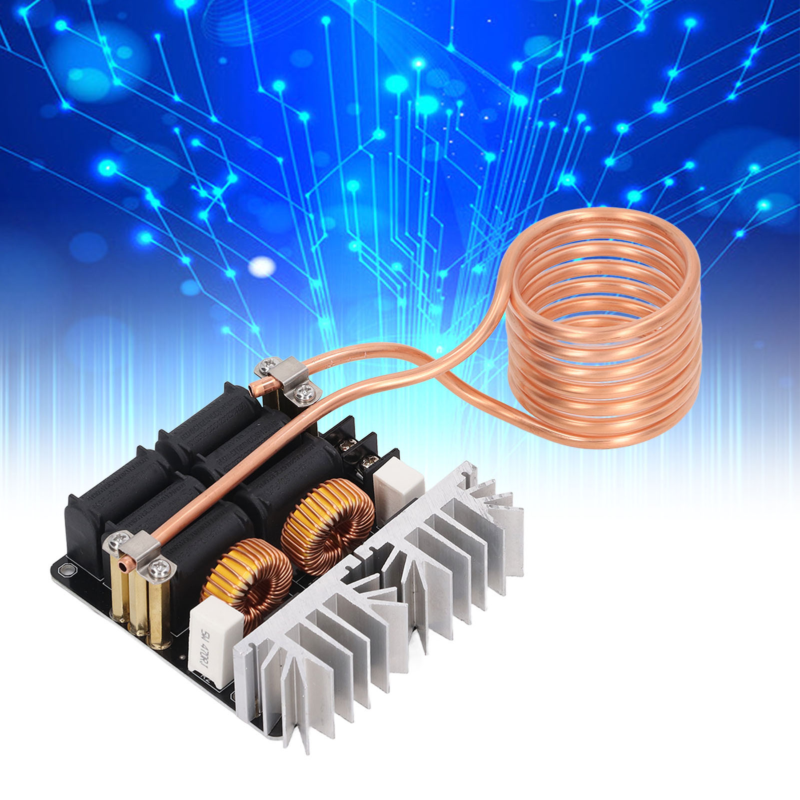 Zvs 1000w Hochfrequenz-induktionsheizgerät, Mittelfrequenz-hochfrequenz-temperierofen, Zvs Tapless