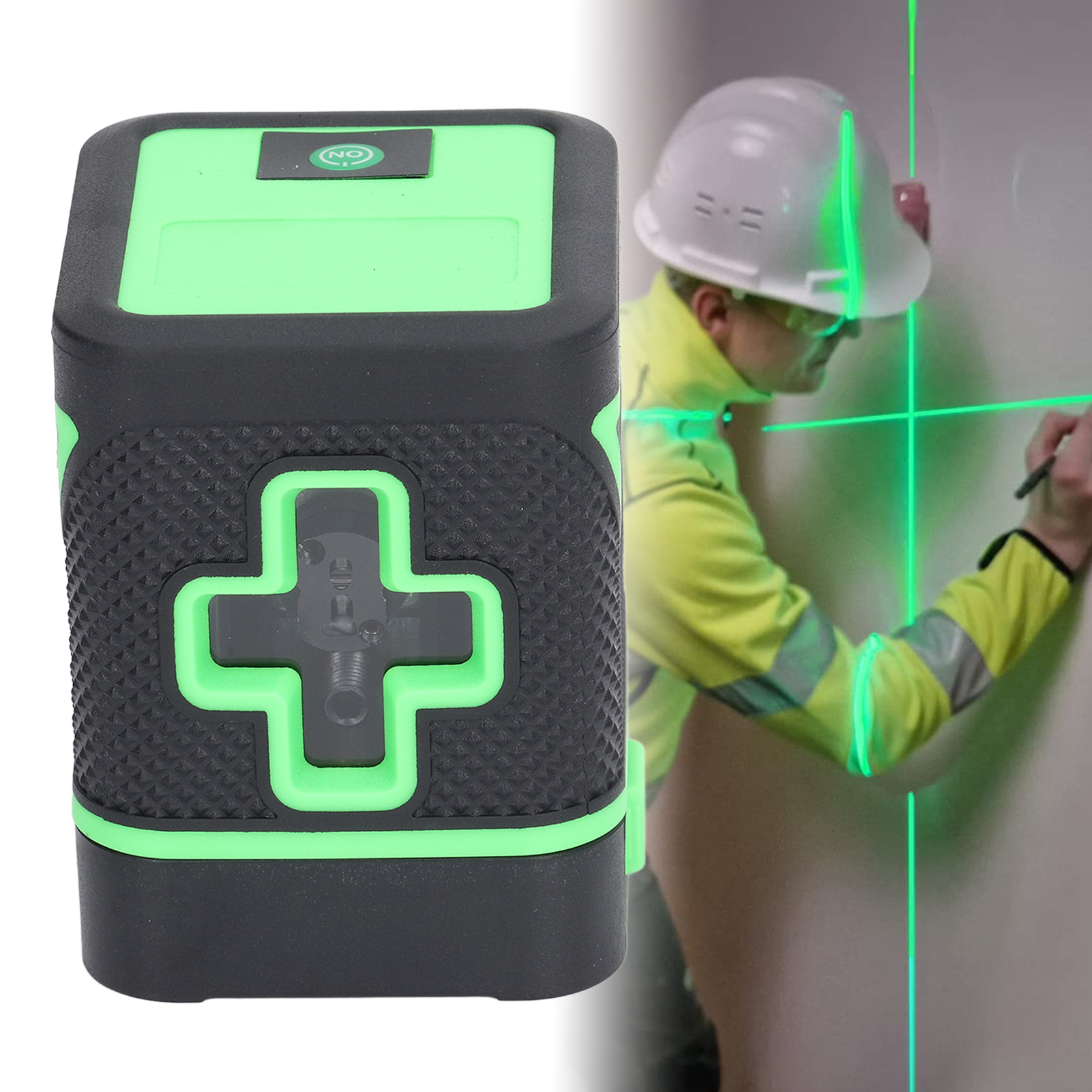 Selbstnivellierende Wasserwaage Mit Fadenkreuz Und Optischer Wasserwaagenanzeige