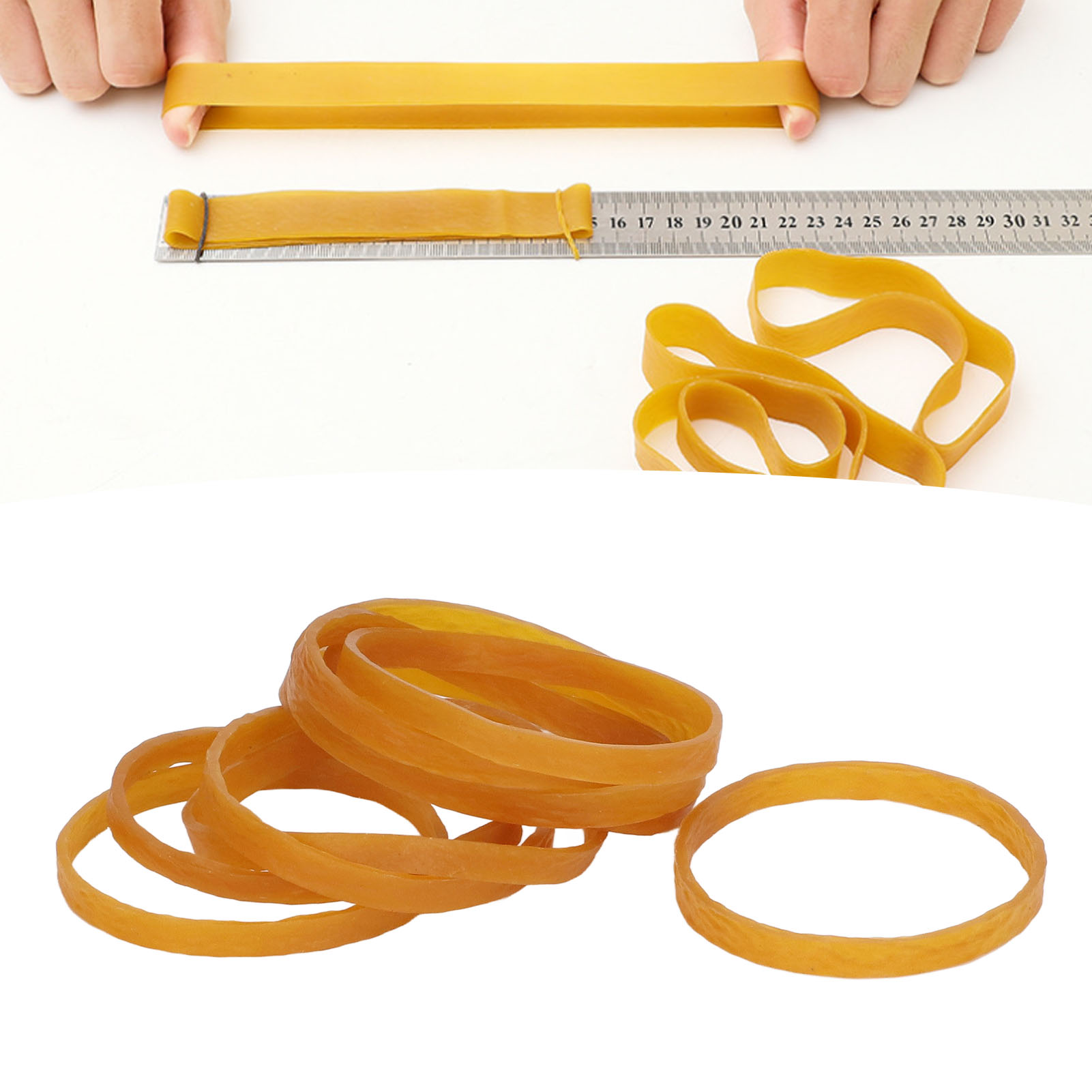 120 Industrielle Gummibänder, Umfang 160 Mm / Breite 5 Mm