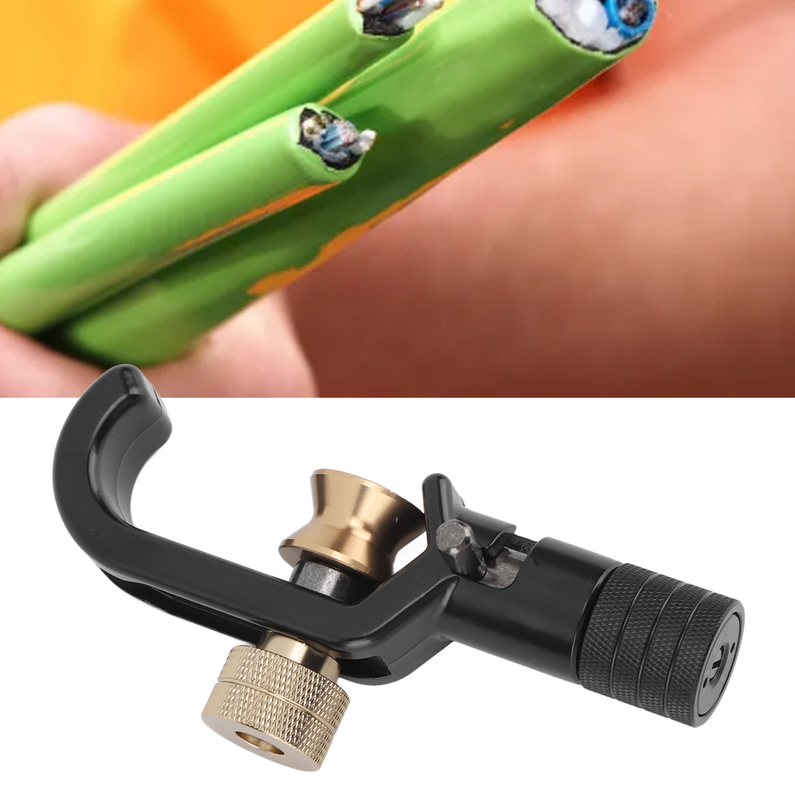 Abisolierzange Für 8-30 Mm Kabel, Abisolierzange Für Geschirmte Ftth-glasfaserkabel, Radialkabelschneider, Ein Schneidwerkzeug Zum Abisolieren Des Mantels Von Glasfaserkabeln.