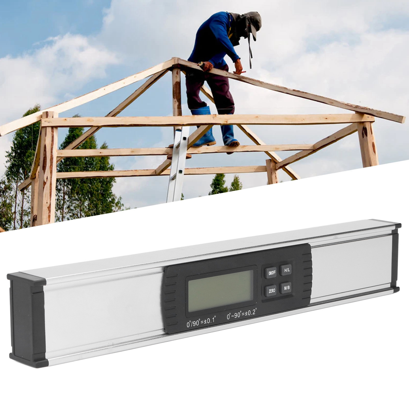 Neue Elektronische Wasserwaage Aus Aluminiumlegierung, Digitale Anzeige, Neigungsmesser, Winkelmesser, Neigungsmesser, Messschieber