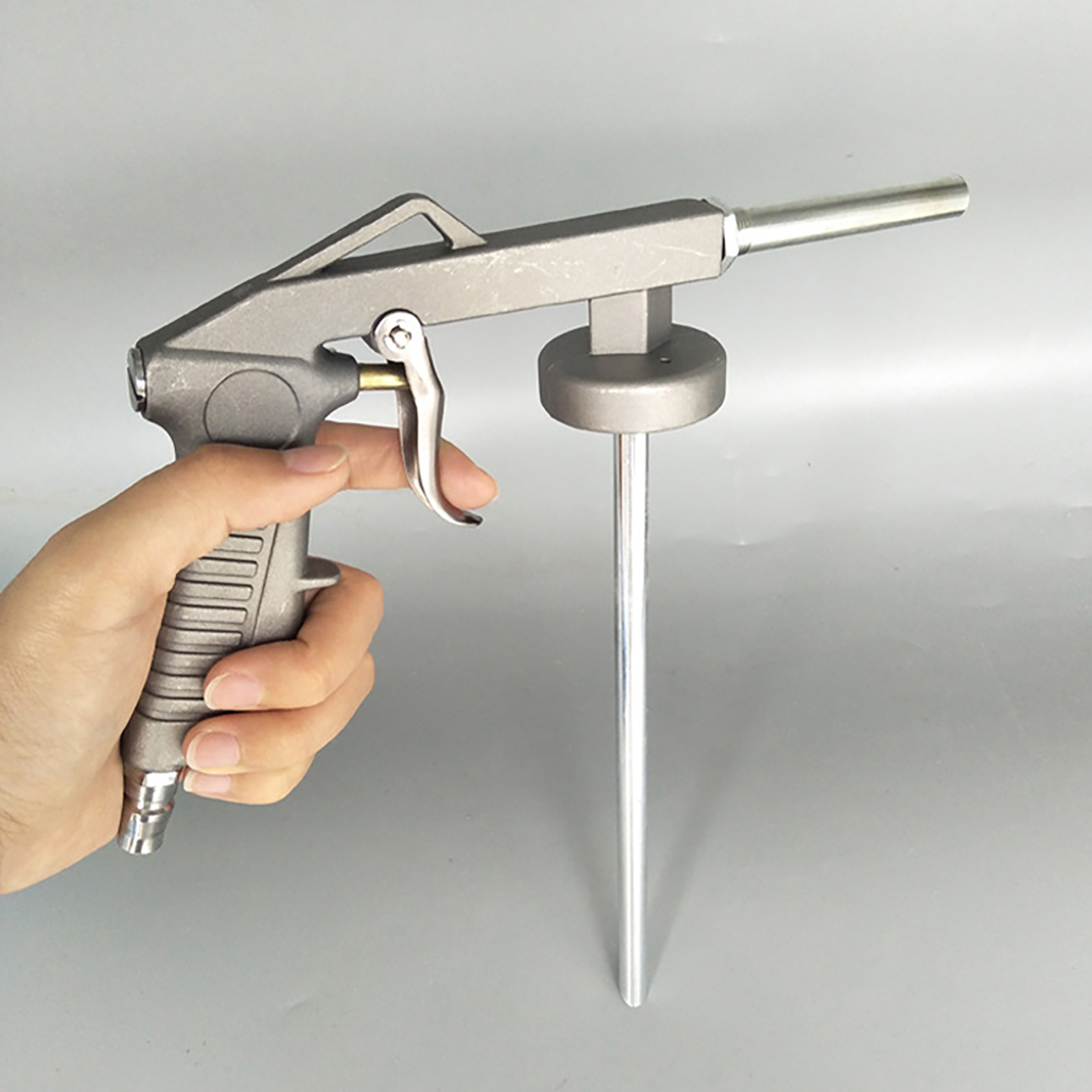Pistole Zum Auftragen Von Chassispanzerung, Rostschutzlackierpistole Für Chassis, Manuelle Applikation Von Fahrzeugpanzerung, Pneumatische Klebepistole