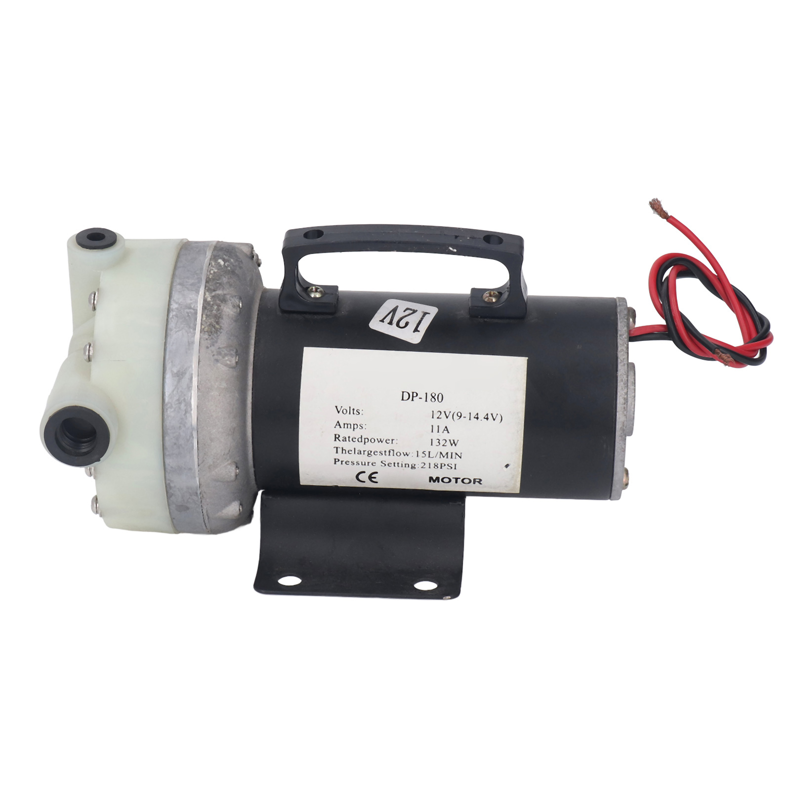 Dc12v Dp-180 15l Hochdruck-membranwasserpumpe, Elektrische Landwirtschaftsspritze, Fünfzylinder-hochdruck-membran-sprühpumpe