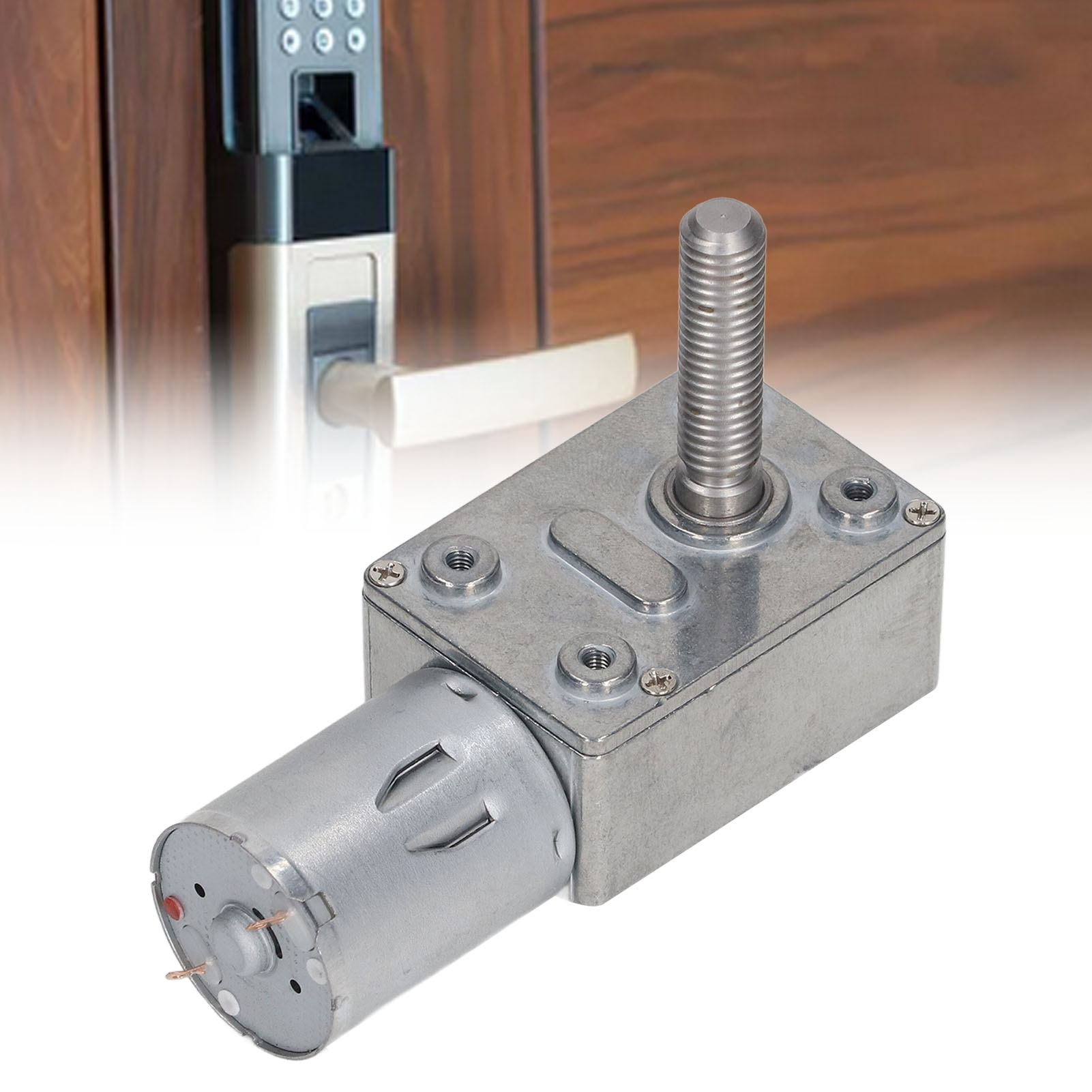 4632-370 Dc24v 30rpm Schneckengetriebe-gleichstrommotor Mit M833mm Gewinde.