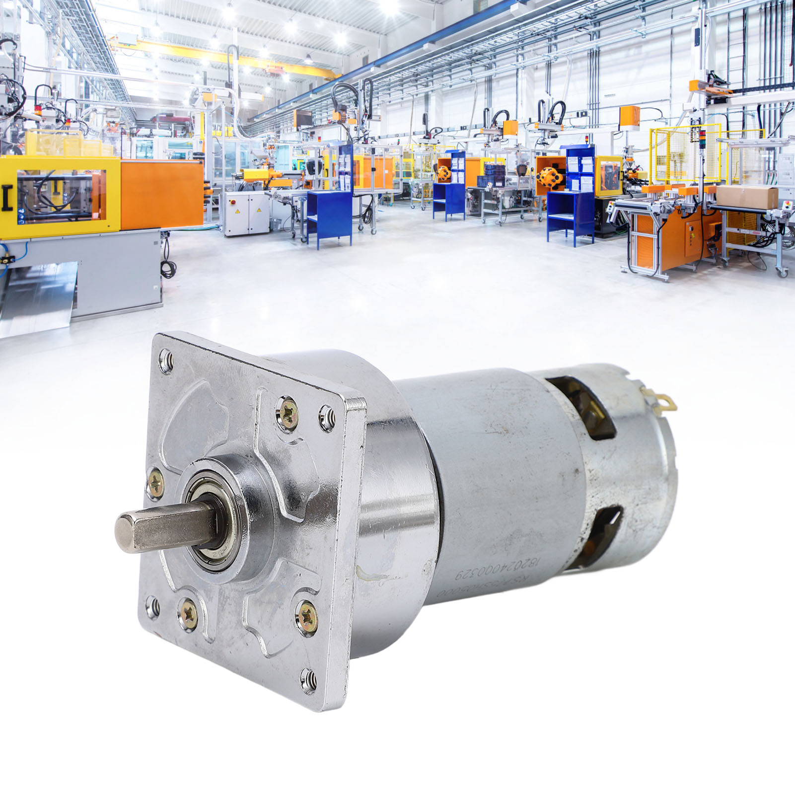 60a775 Gleichstrom-getriebemotor, 24 V Gleichstrom, 600 U/min