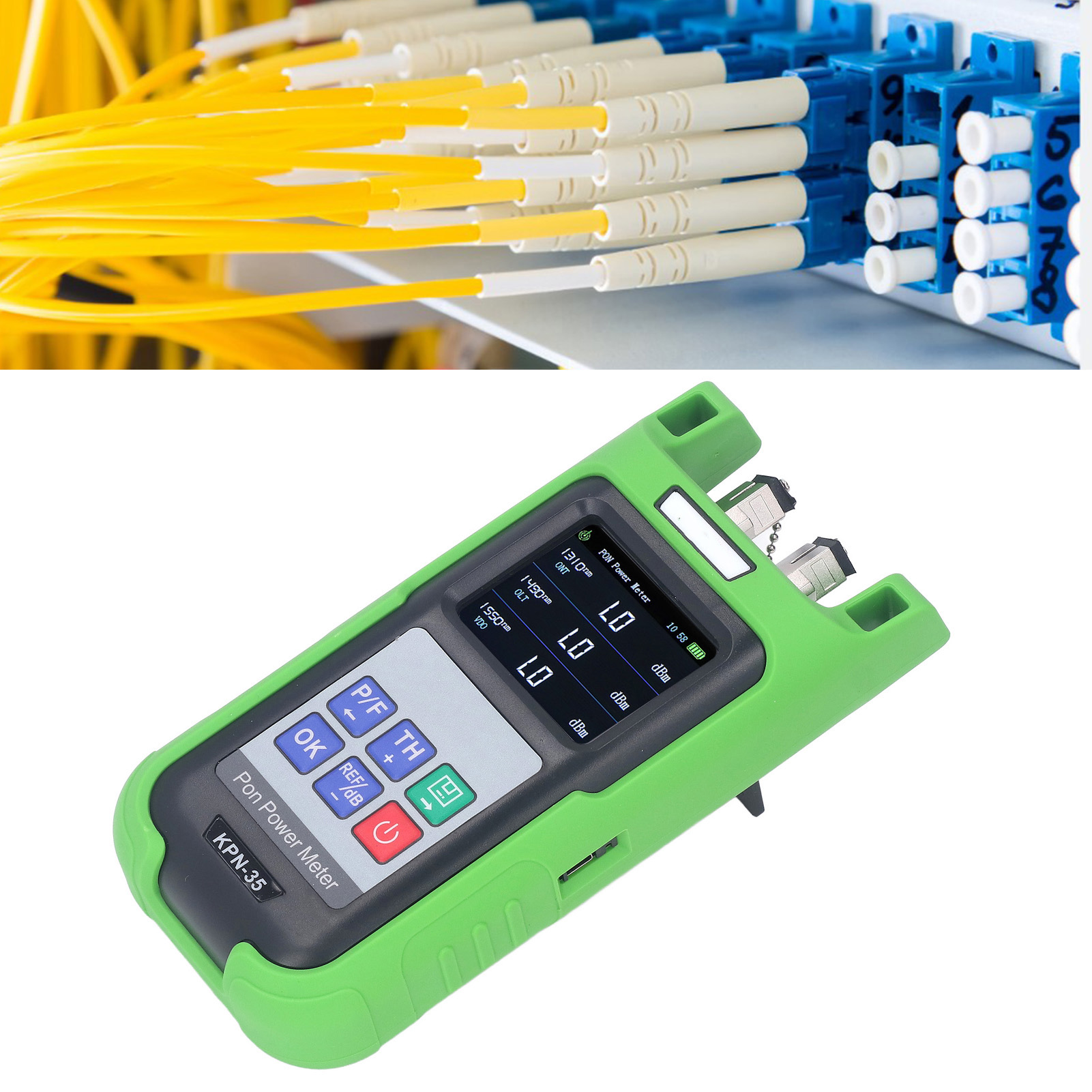 Kpn-35 Mini-hochpräzisions-pon-lichtwellenleiter-wattmeter Und Glasfaser-tester