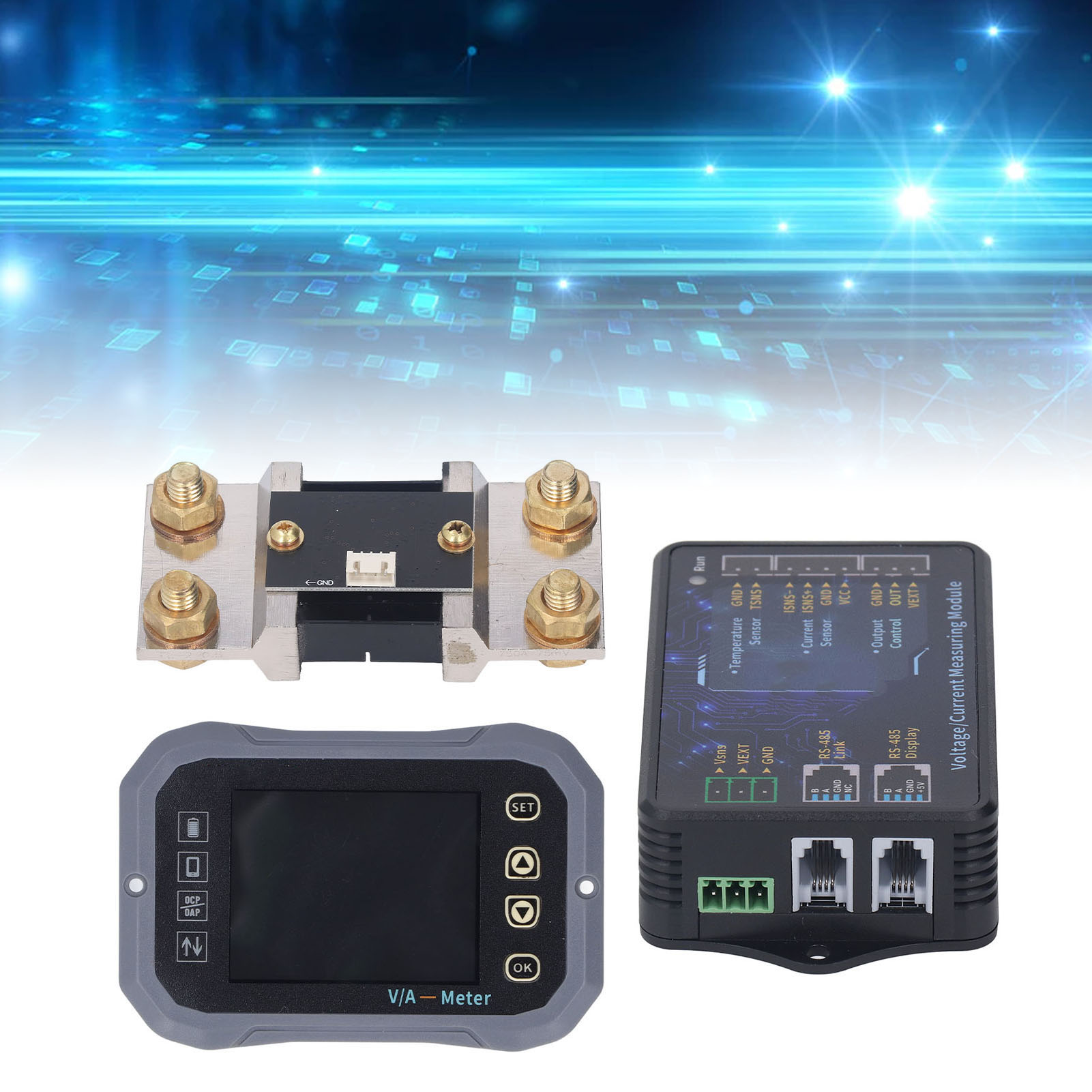 Kg-160f Coulombmeter, Hochpräzises Voltmeter Und Amperemeter, Ladezustandsanzeige Für Elektrofahrzeugbatterien, Bidirektionaler Kapazitätsdetektor