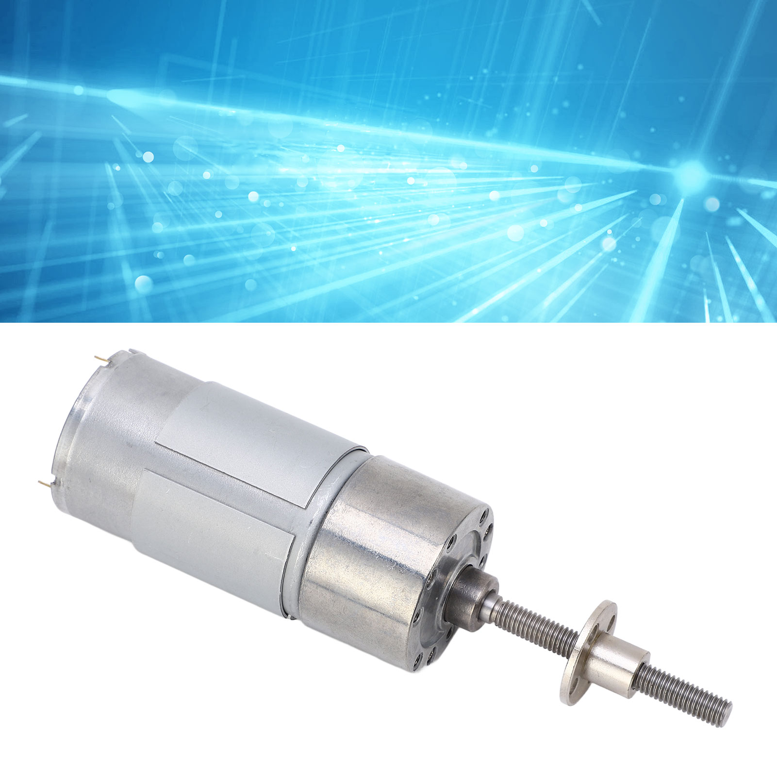 Jgb37-555 12-v-gleichstrom-getriebemotor, Mikro-getriebe-drehzahlregelung, Niedrige Drehzahl, Hohes Drehmoment, M650-gewinde Mit Flansch, 107 U/min