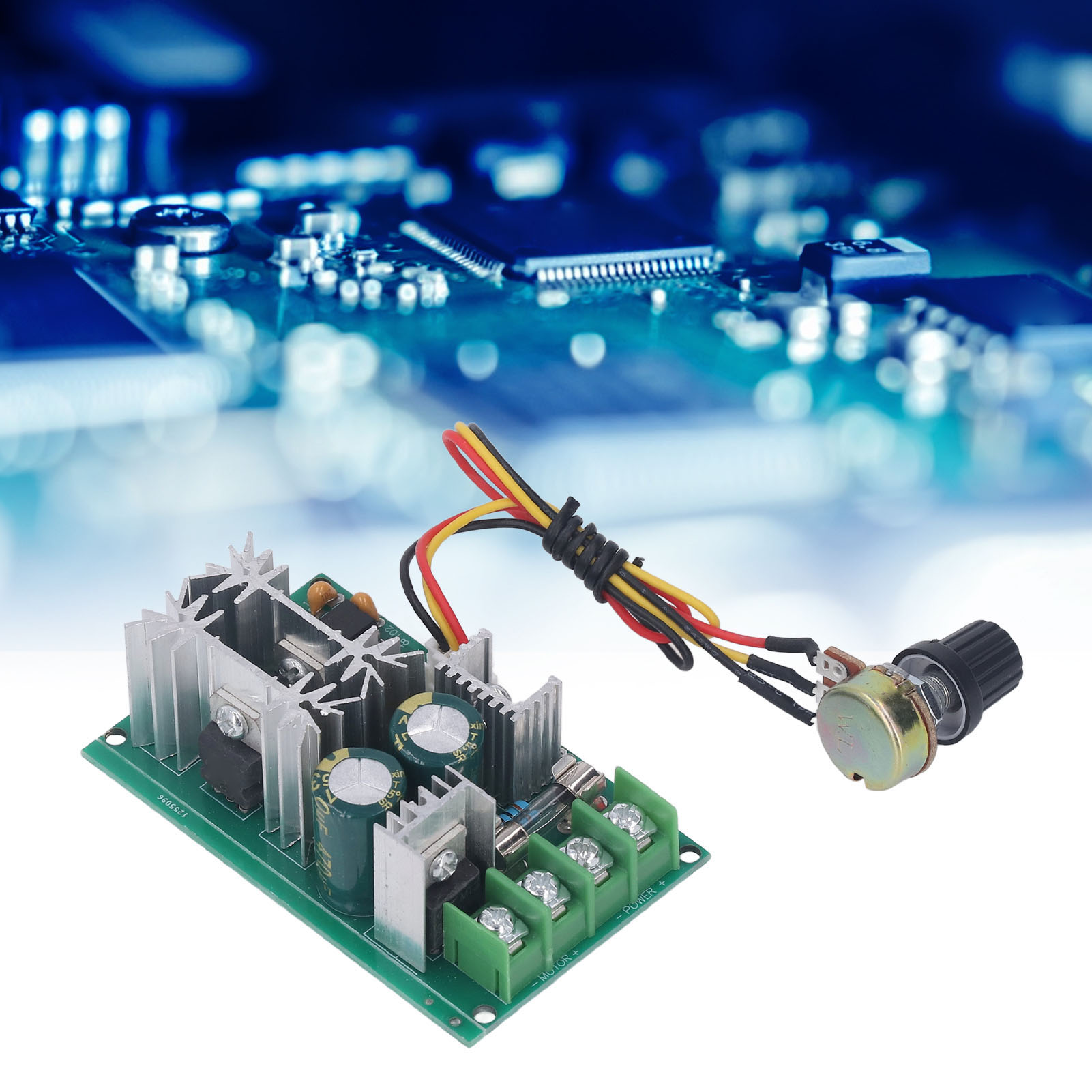 Drehzahlregler Für 12-v-, 24-v-, 36-v- Und 48-v-gleichstrommotoren, Hochleistungs-steuermodul, Pwm-regler, 20-a-stromregler