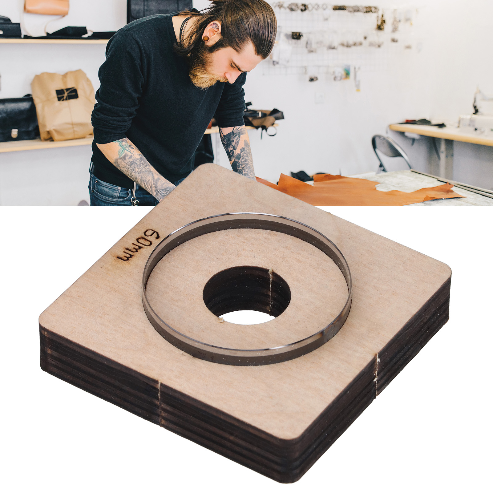 Runde Stanzform, 60 Mm Durchmesser