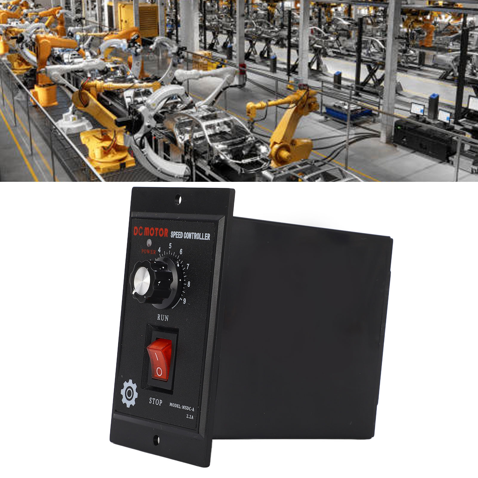 Msdc-a Dc-motor-drehzahlregler: 220 V Ac Eingang, 90 V Dc 500 W Ausgang