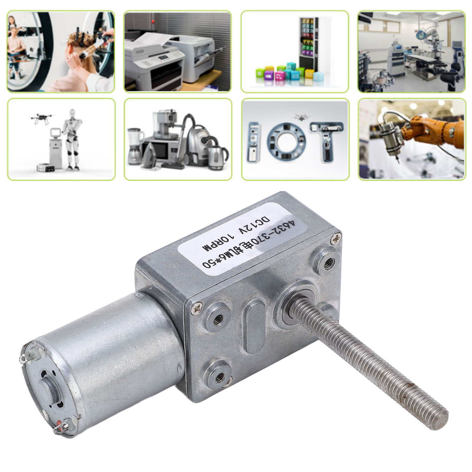 Dc12v 10rpm Getriebemotor 4632-370