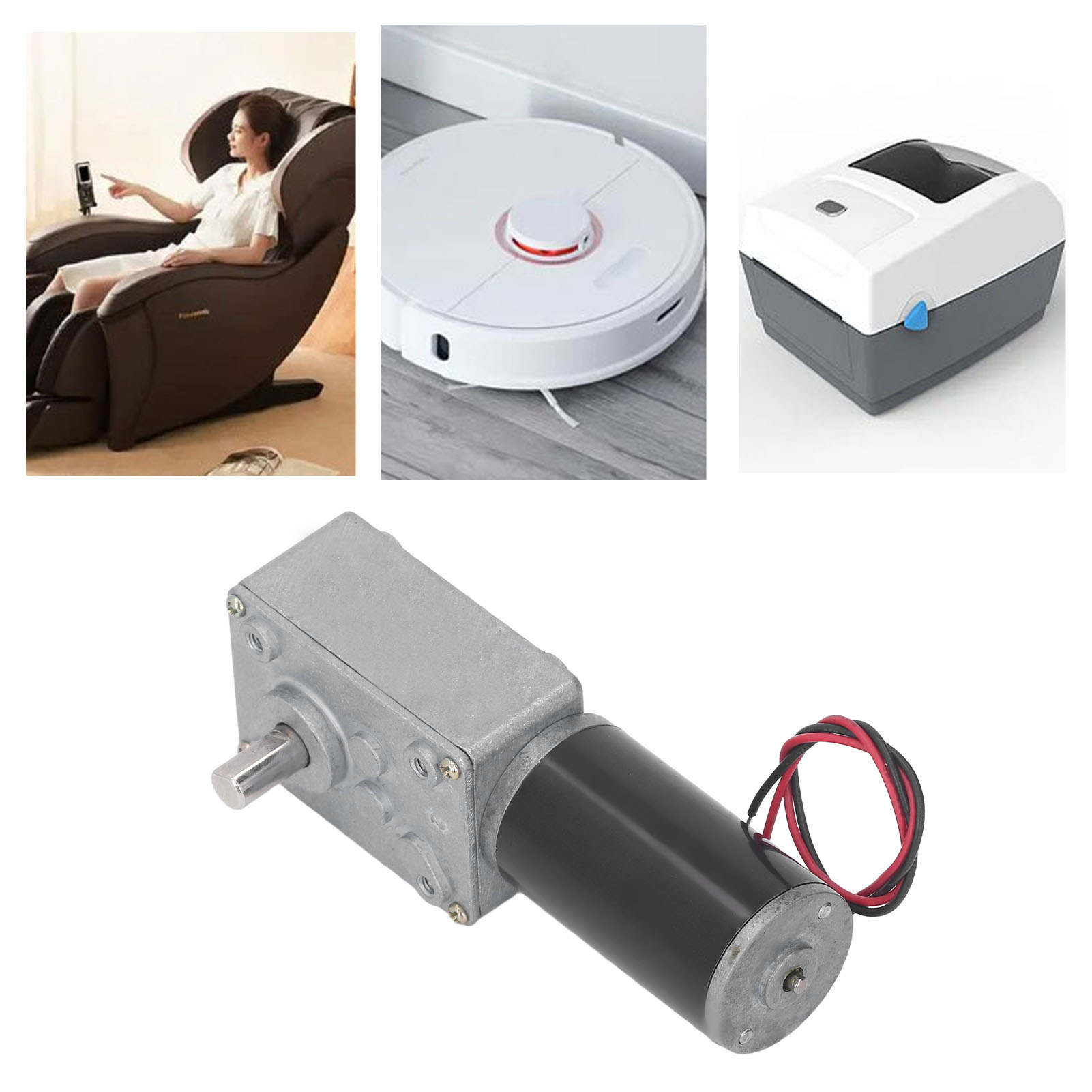 634jsx-31zy Getriebe-gleichstrommotor, 12 V Dc, Einwellenmotor, 10 U/min