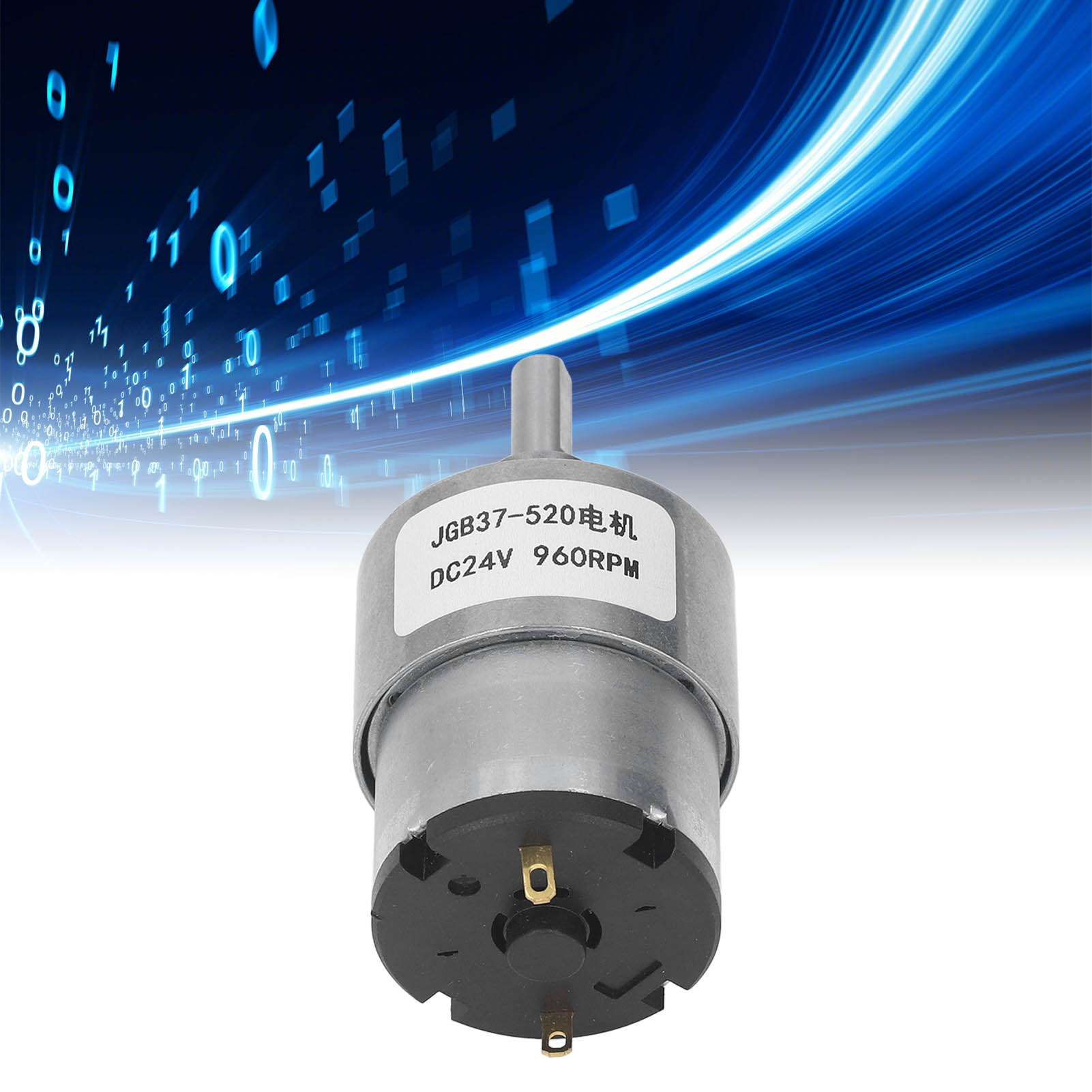 Jgb37-520 Dc24v 960 U/min Getriebemotor Mit Hall-effekt-geber