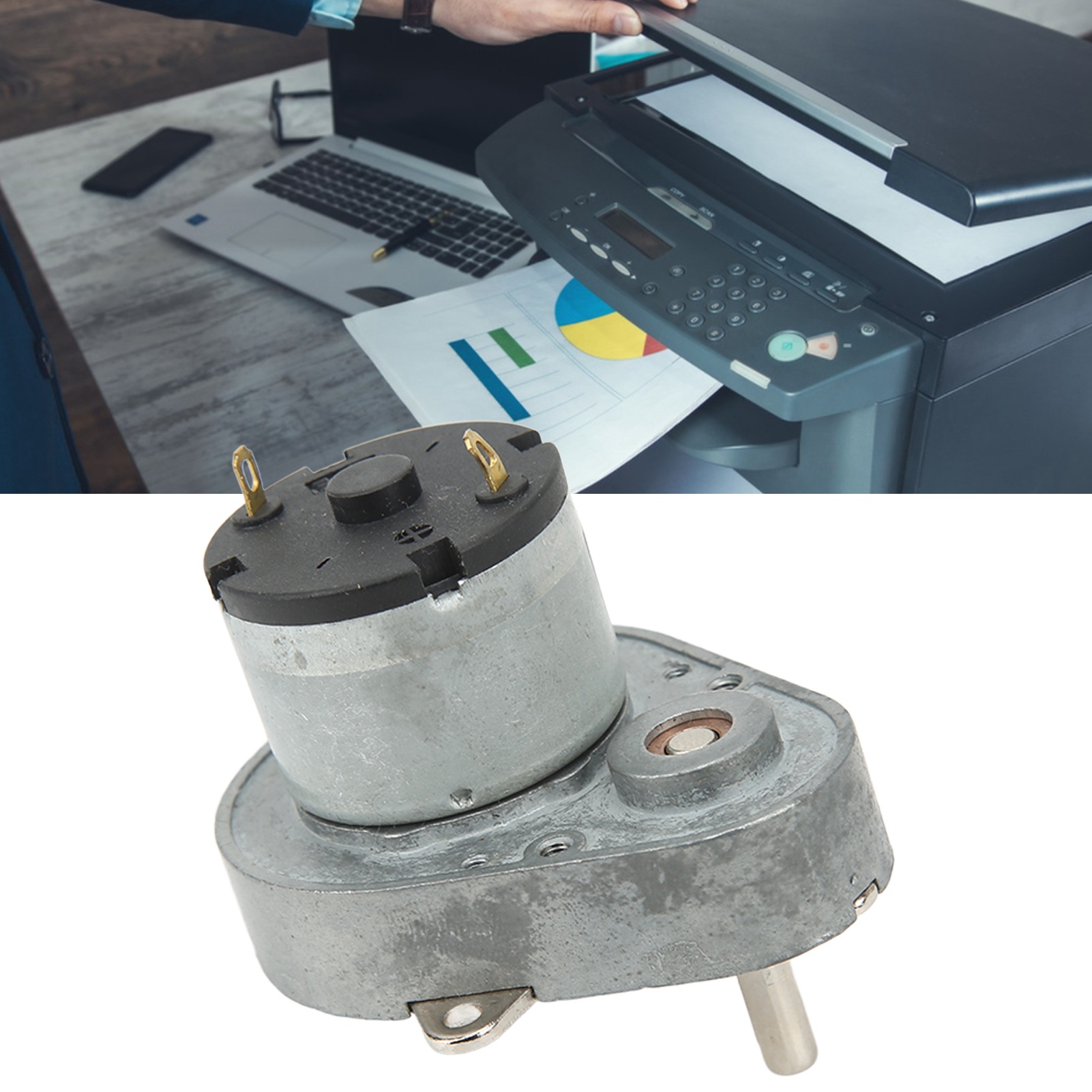 48e520 Gleichstrom-getriebemotor, 12 V Gleichstrom, 50 U/min