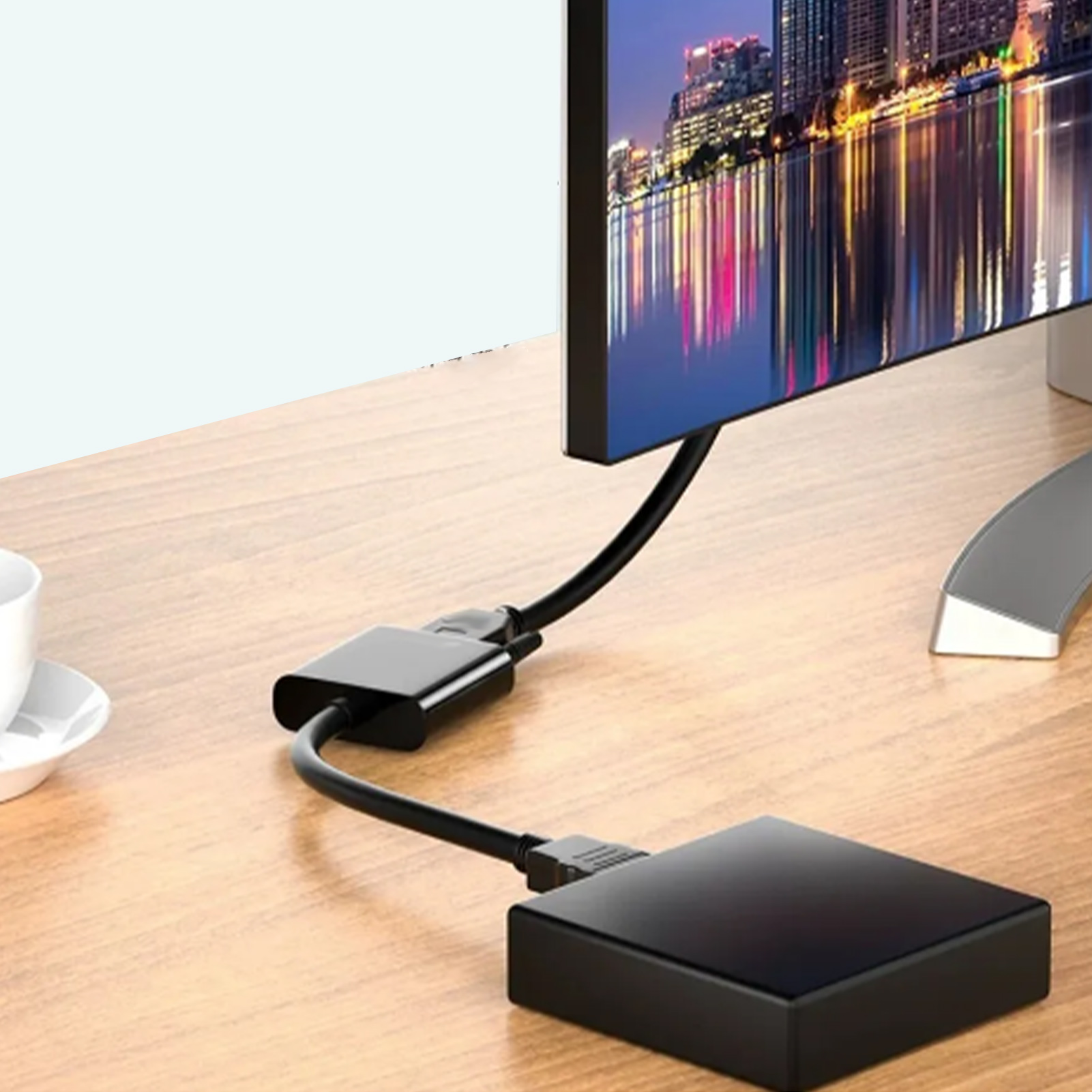 Hdmi-zu-vga-kabel, 1080p-hd-konvertierung Für Laptops Und Set-top-boxen.