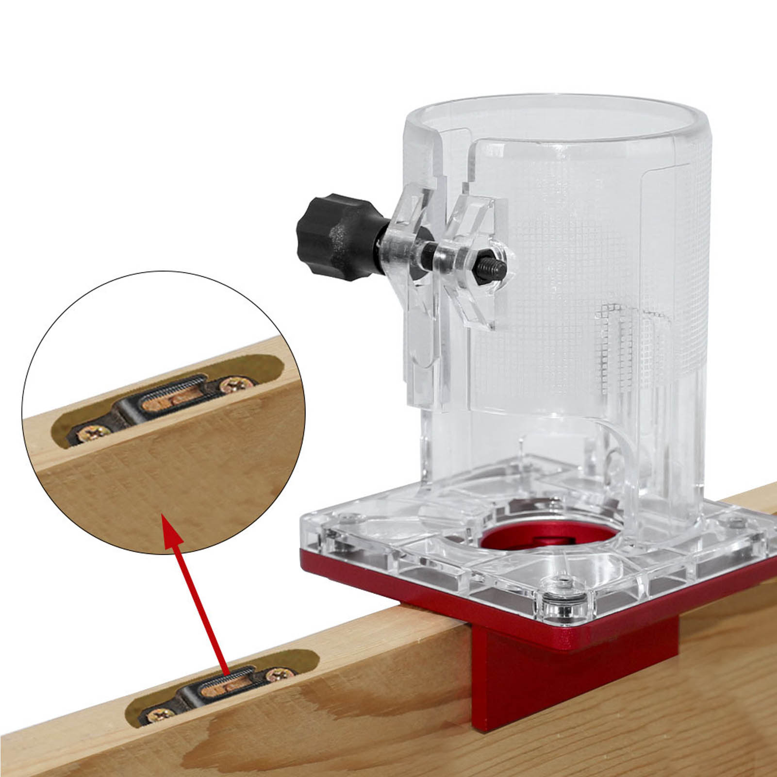 Nutenhalterung Für Holzbearbeitungsmaschine, 2-in-1-verbinder, Nutenpositionierer