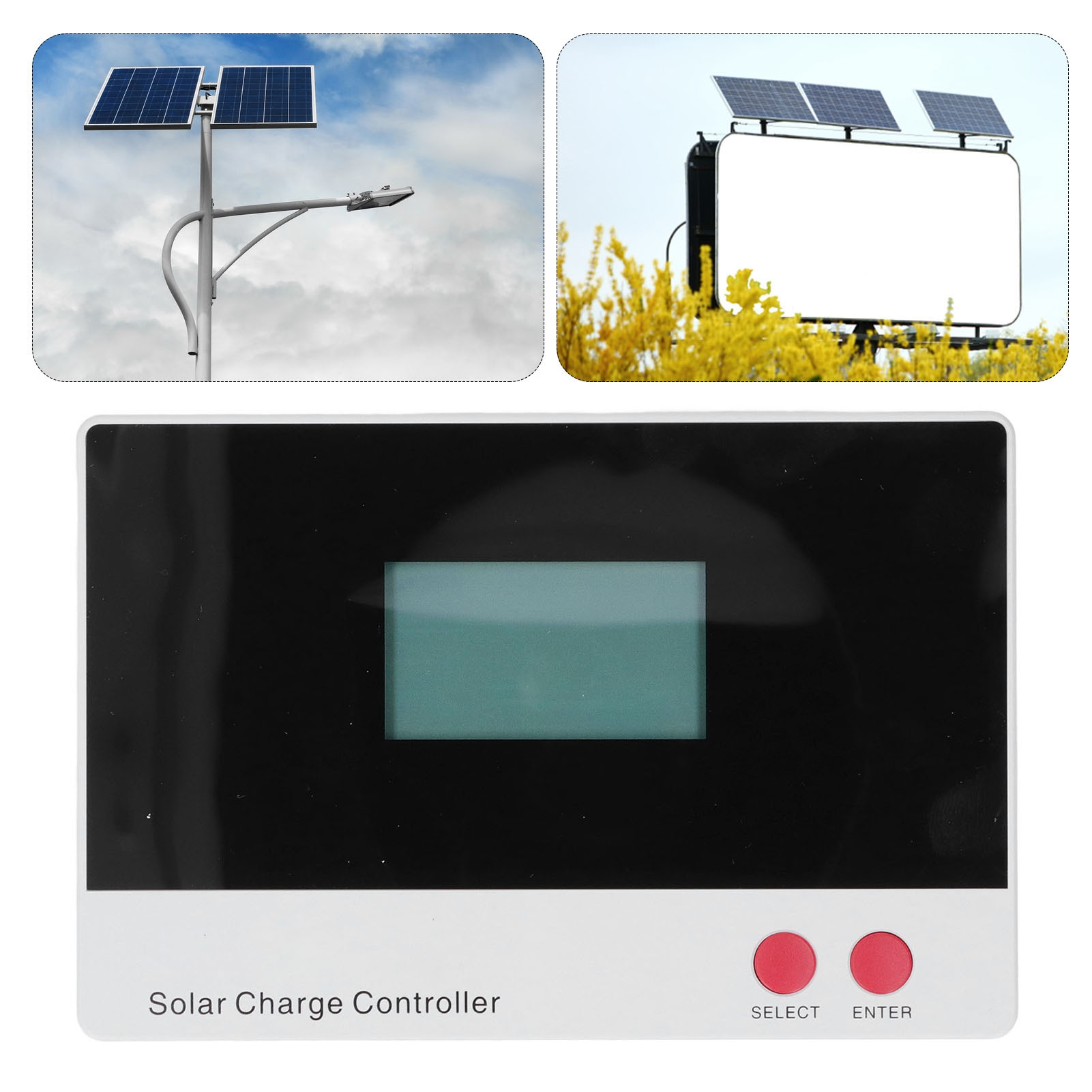 12v/24v 30a Pwm Solar-laderegler
