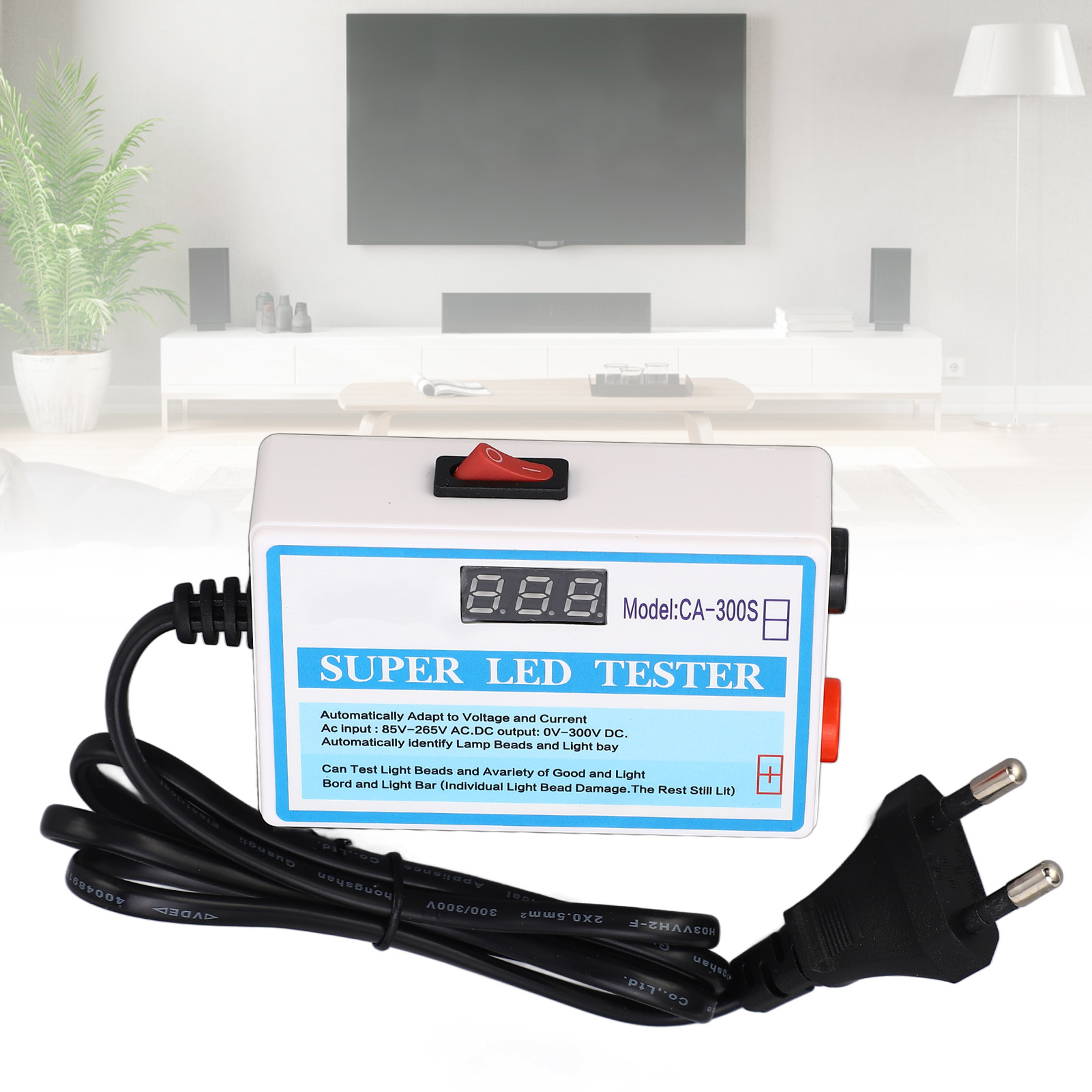 Led-tester Für Tv-lichtleisten, Led-testgerät Ohne Lcd-bildschirm Mit Schalter, Europäischer Standard.