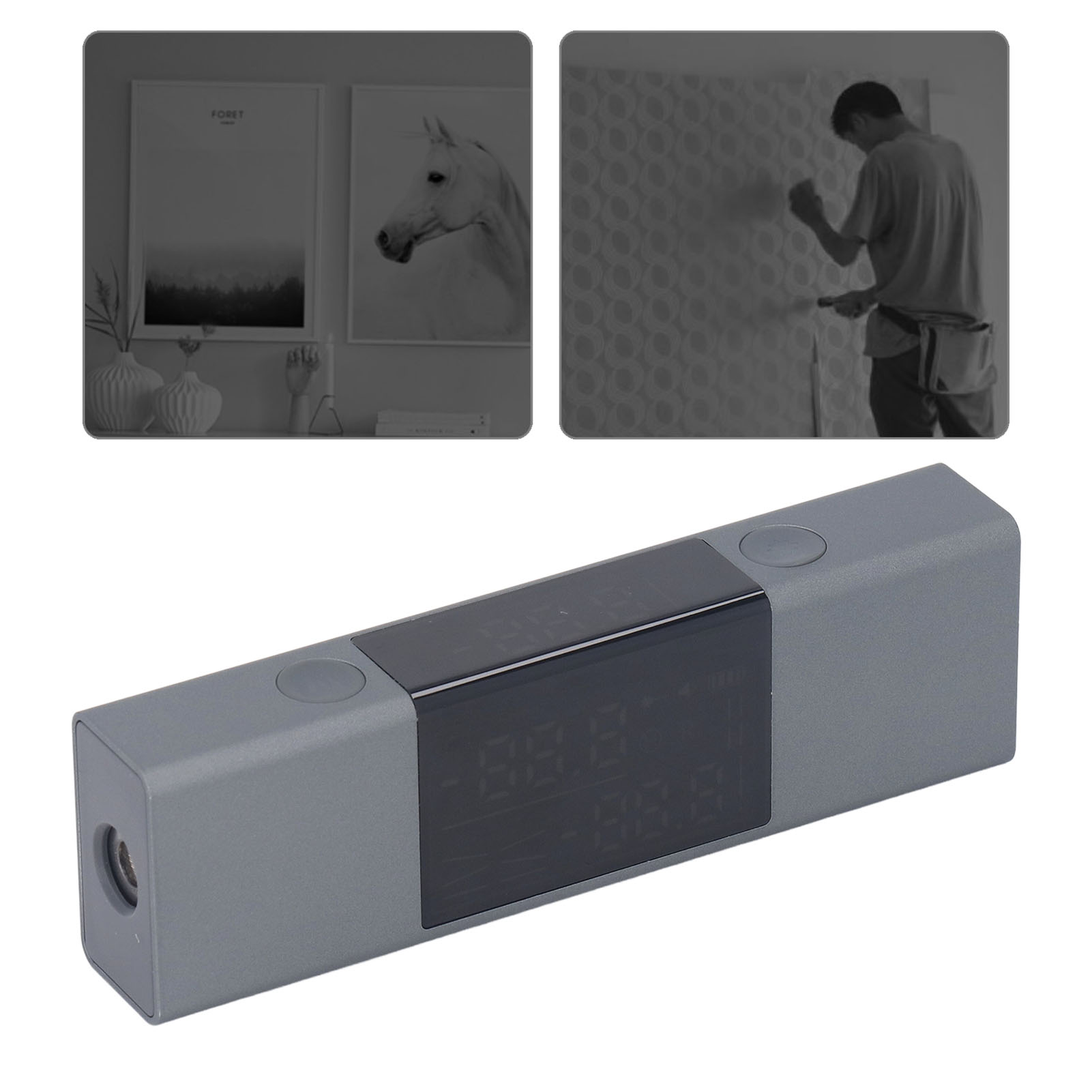 Li1 Inline-neigungsmesser Mit Digitaler Led-anzeige, 2-in-1-projektionswinkelmesser