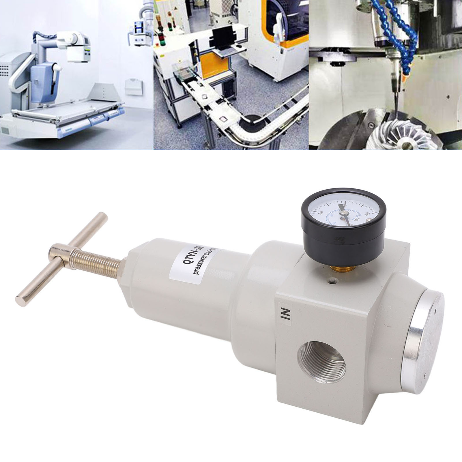 Pneumatisches Druckregelventil, Pneumatisches Hochdruck-druckminderungsventil Qtyh-20