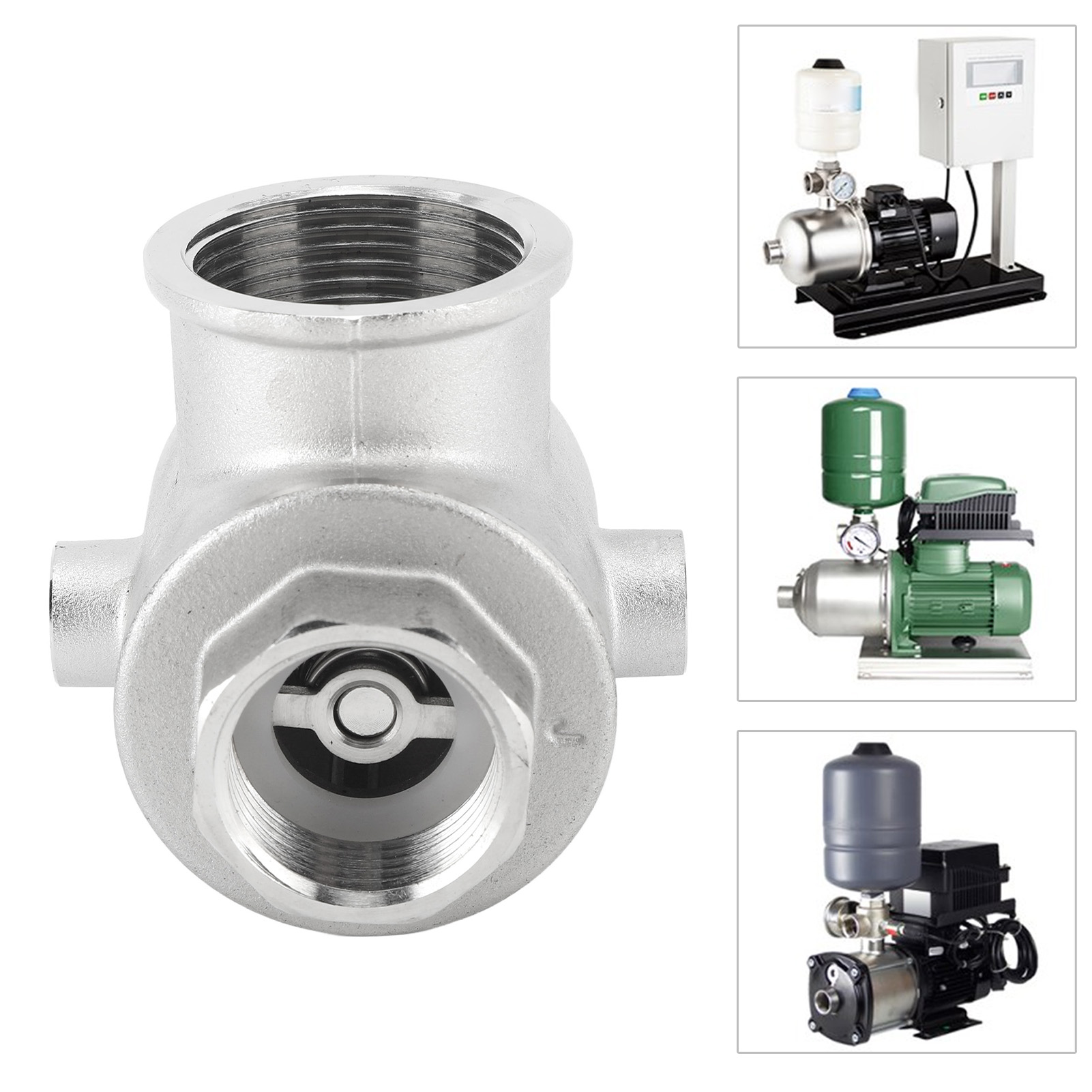 Dn32 Fünfwege-rückschlagventil, Spezial-rückschlagventil Für Frequenzverstellbare Wasserpumpen, Gewinde-rückschlagventil.