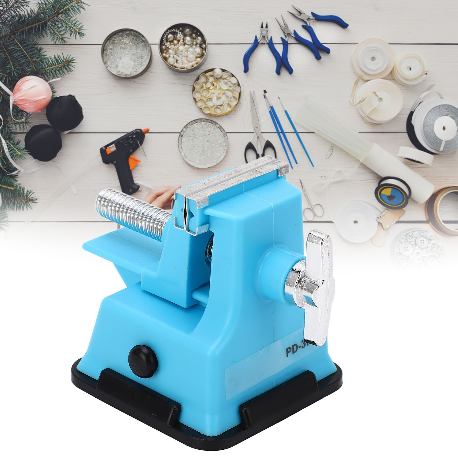 Pd-372 Mini-schraubstock, Werkzeug Zur Reparatur Und Befestigung Von Formen Für Die Schmuckherstellung Und Andere Handwerksarbeiten, Multifunktionsklemme