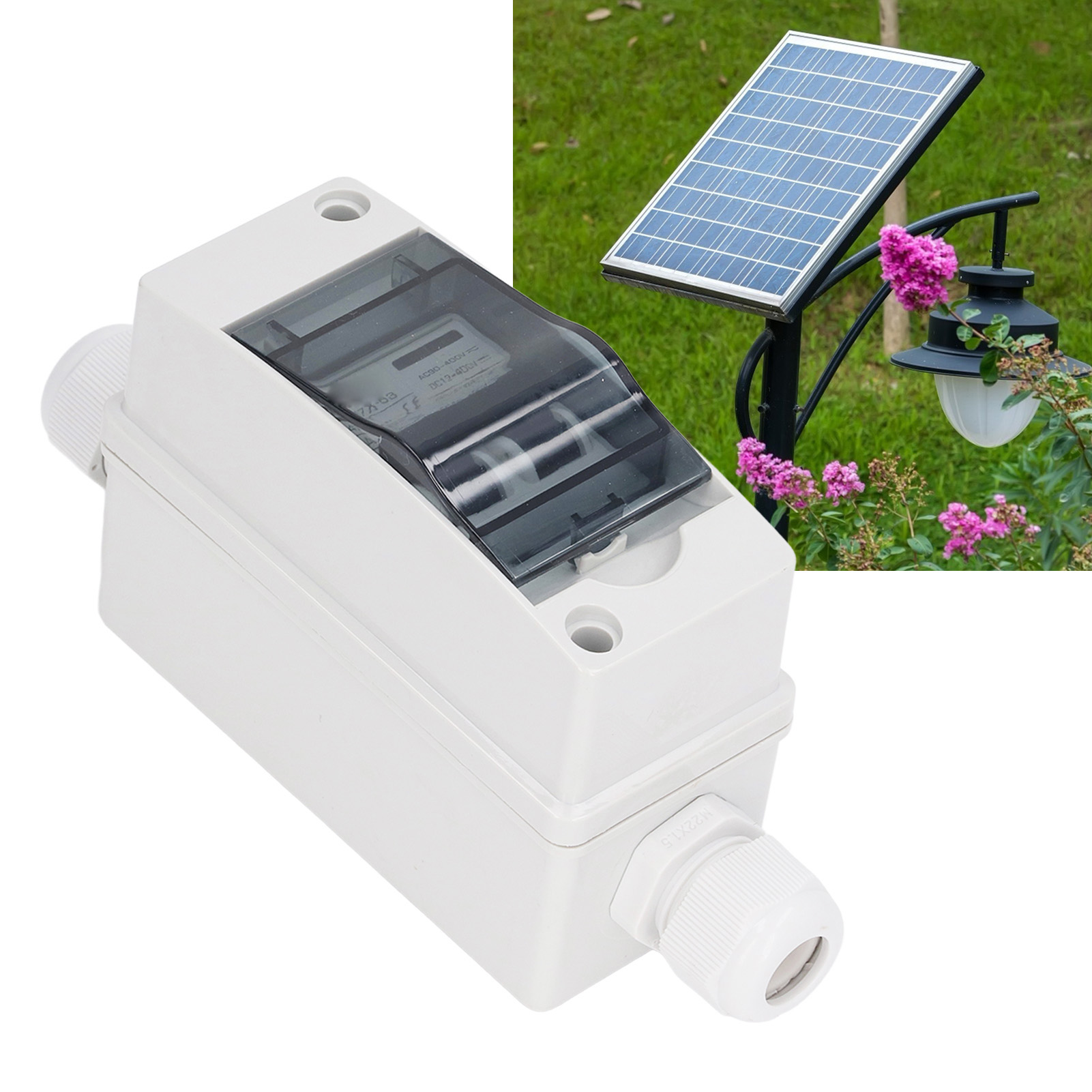 Baoyi 10a Ip65 Wasserdichter Miniatur-leistungsschalter Für Photovoltaikanlagen, Dc 12v-400v Und Ac 90v-400v Trennschalter, 2-poliger Miniatur-leistungsschalter Für Solar-photovoltaikanlagen