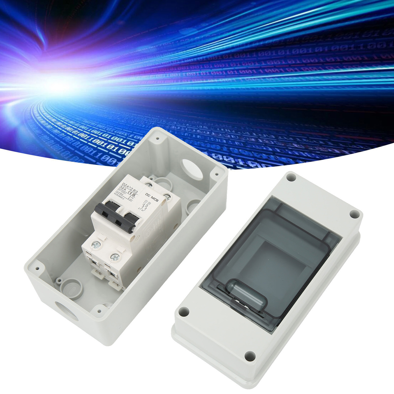 Miniatur-2p-leistungsschalter, 1000v Dc-trennschalter, 32a Dc-miniatur-leistungsschalter Für Solar-photovoltaikanlagen, Mit Schutzart Ip65.