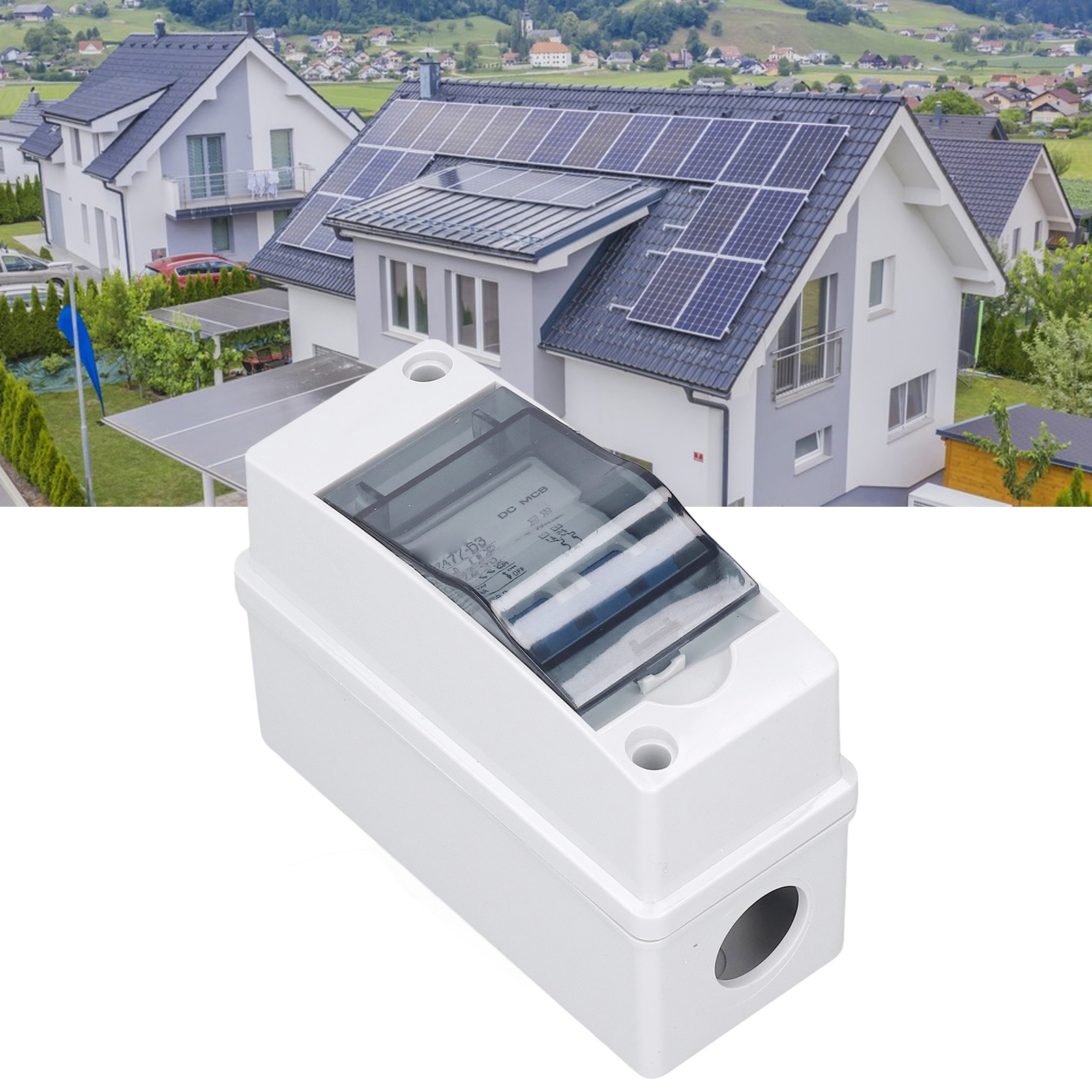 Baoyi 10 Amp 1000v Dc Trennschalter Für Solarmodule, Ip65 Miniatur-leistungsschalter Für Verteilerkästen, Gebrauchsfertiger Miniatur-leistungsschalter.