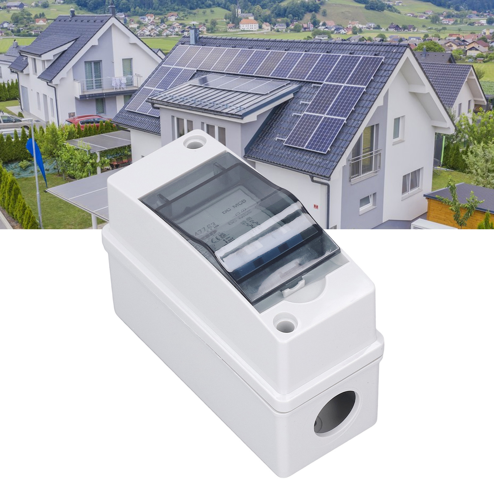 Baoyi 50 Amp 1000v Dc Trennschalter Für Solarmodule, Ip65 Miniatur-leistungsschalter Für Verteilerkästen, Gebrauchsfertiger Miniatur-leistungsschalter.