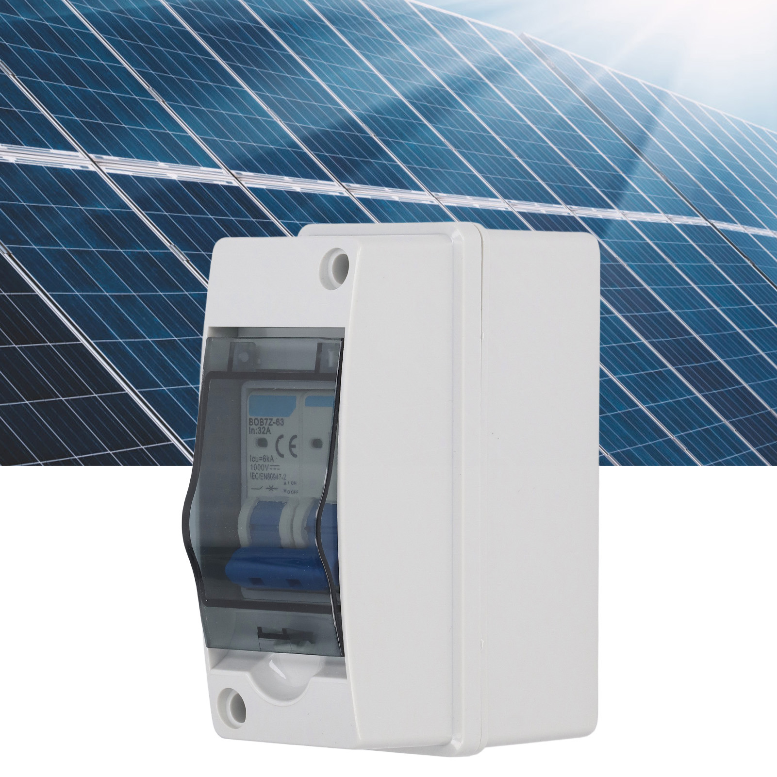 Baoyi Bob7z-63 32a Wasserdichter Dc-trennschalter Für 1000v Photovoltaikanlagen Mit Ip65 Wasserdichtem Verteilerkasten, Miniatur-leistungsschalter Für Photovoltaik-solarstromerzeugungssysteme