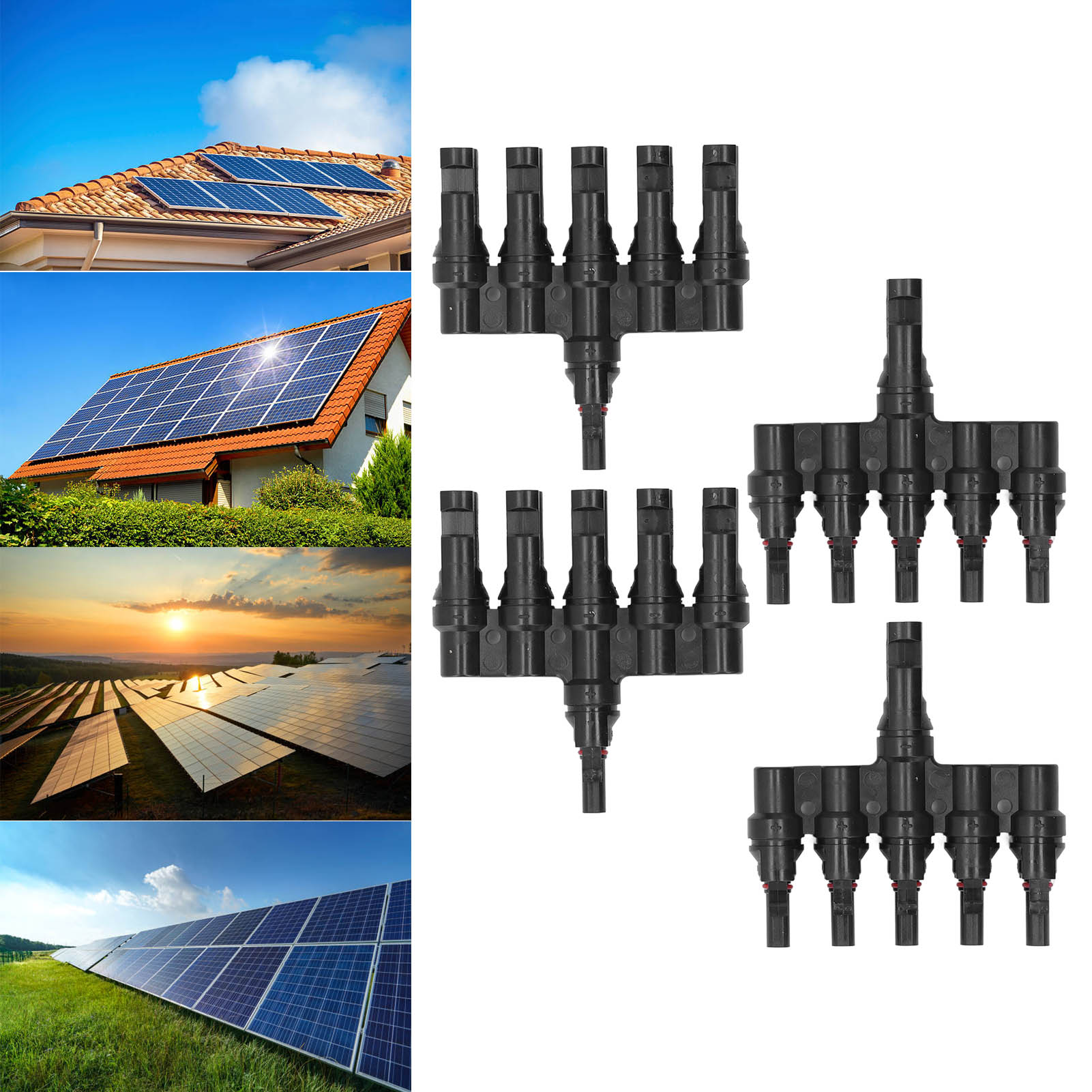 Photovoltaik-steckverbinder Der Serie Pv-lt, Modell Pv-lt-5, Werden In 2er-packungen Verkauft.