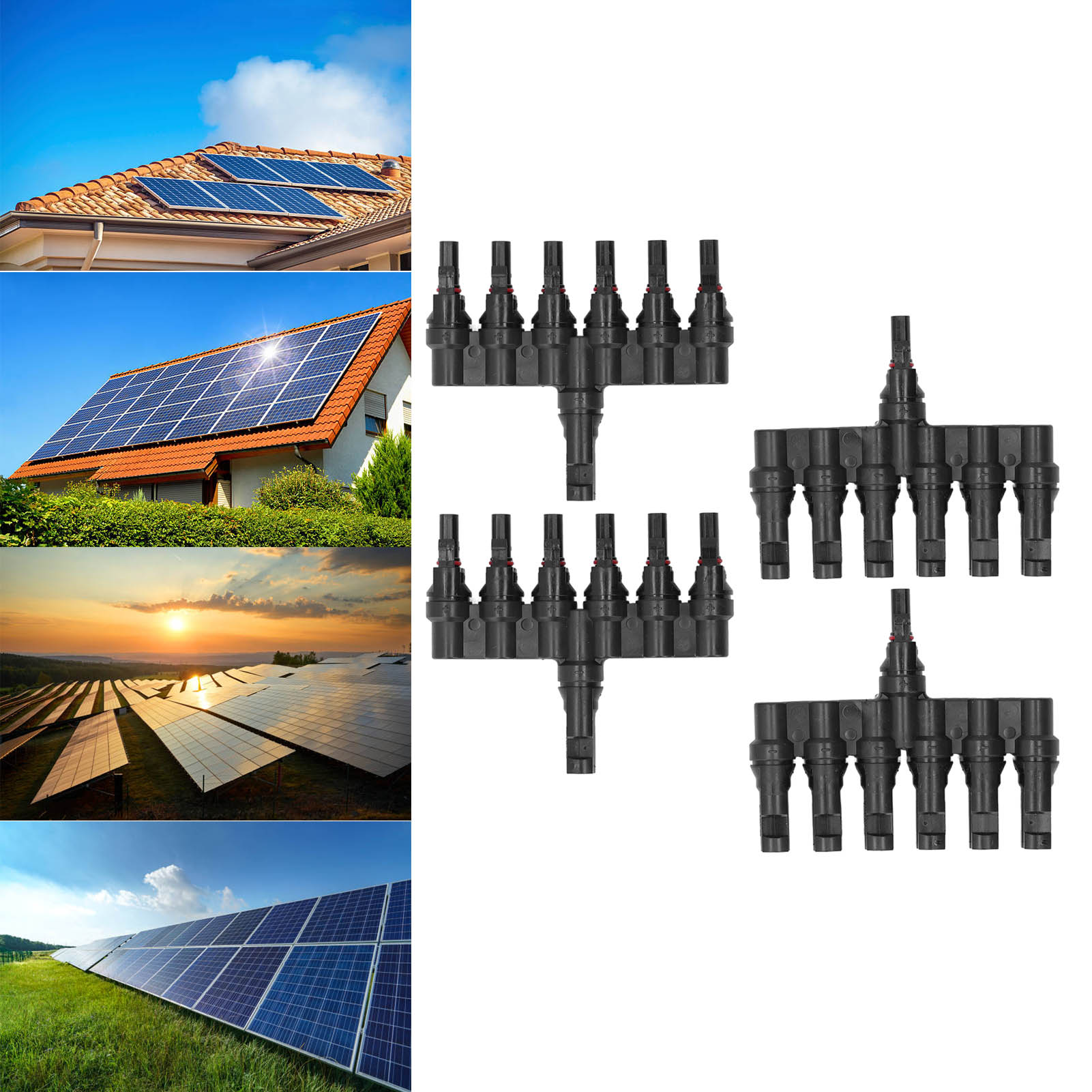 Photovoltaik-steckverbinder Der Serie Pv-lt, Modell Pv-lt-6, Paarweise Erhältlich