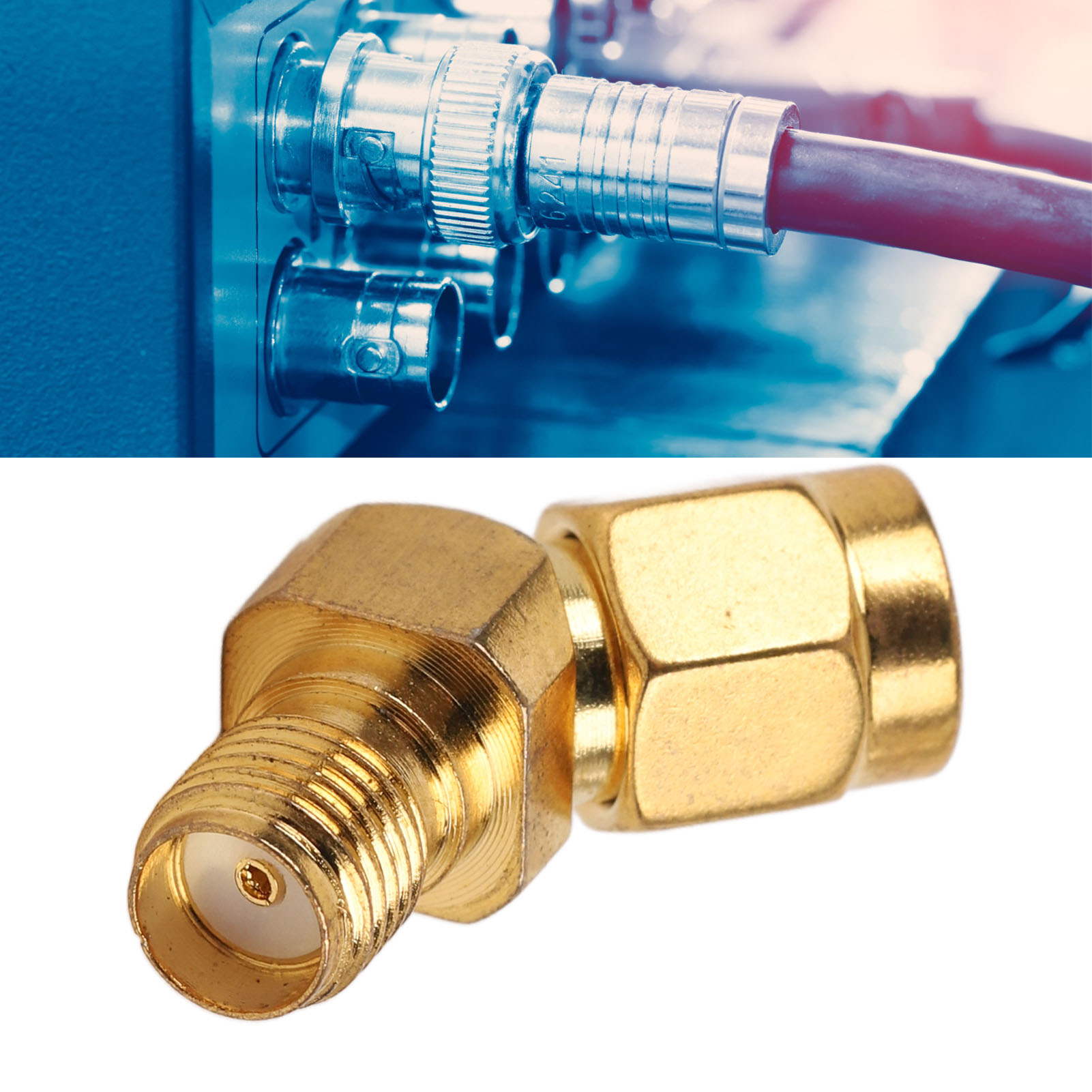 45-grad-sma-stecker/buchse, 1 Stück
