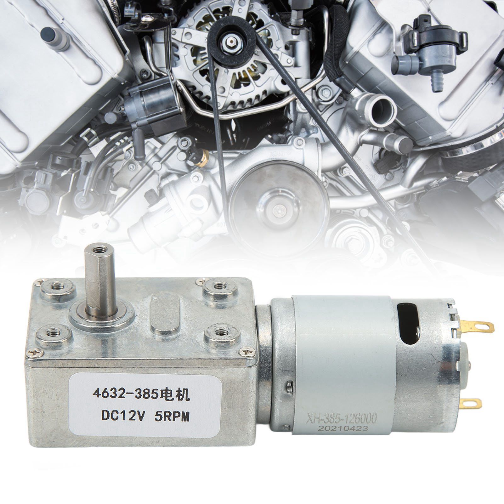 Dc 4632-385 Schneckengetriebemotor Dc12v 5rpm