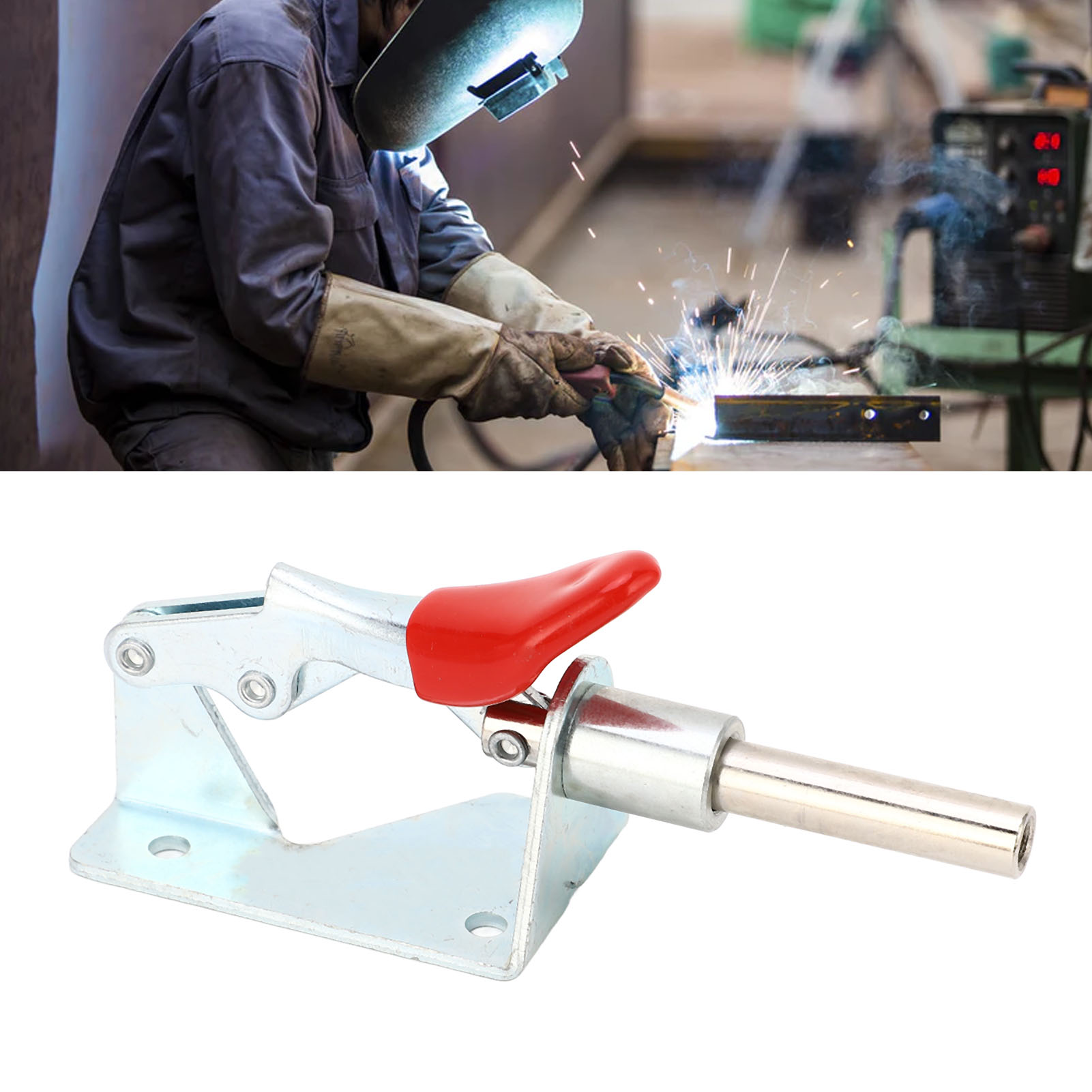 Verstärkte Schnellspannklemme 301a Gh-301-alh-wdc Für Schweißarbeiten, Feste Push-pull-schnellspannklemme