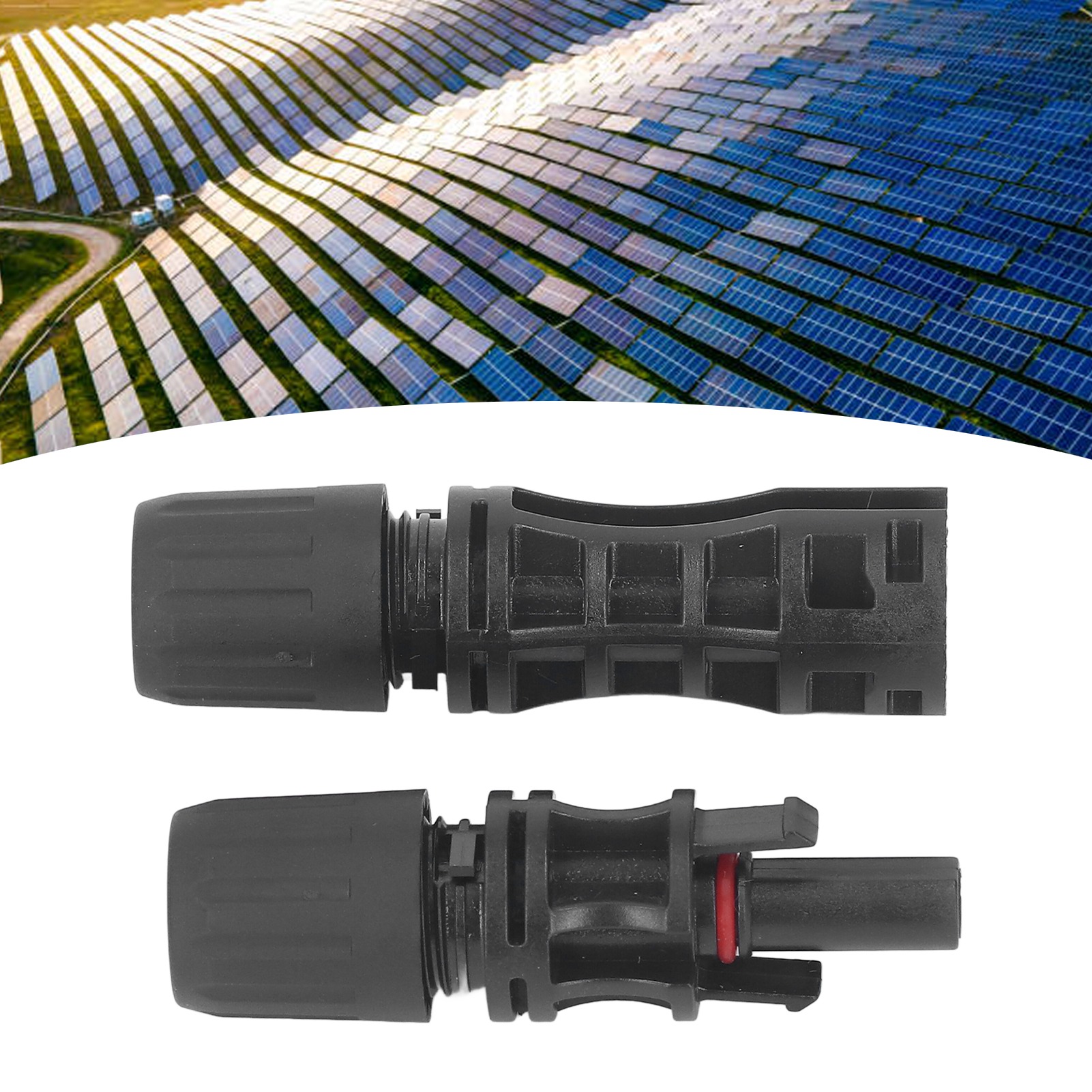 5 Sätze Mc4-photovoltaik-steckverbinder (stecker Und Buchse) Für 1500 V 45 A Photovoltaik-anschlusskomponenten