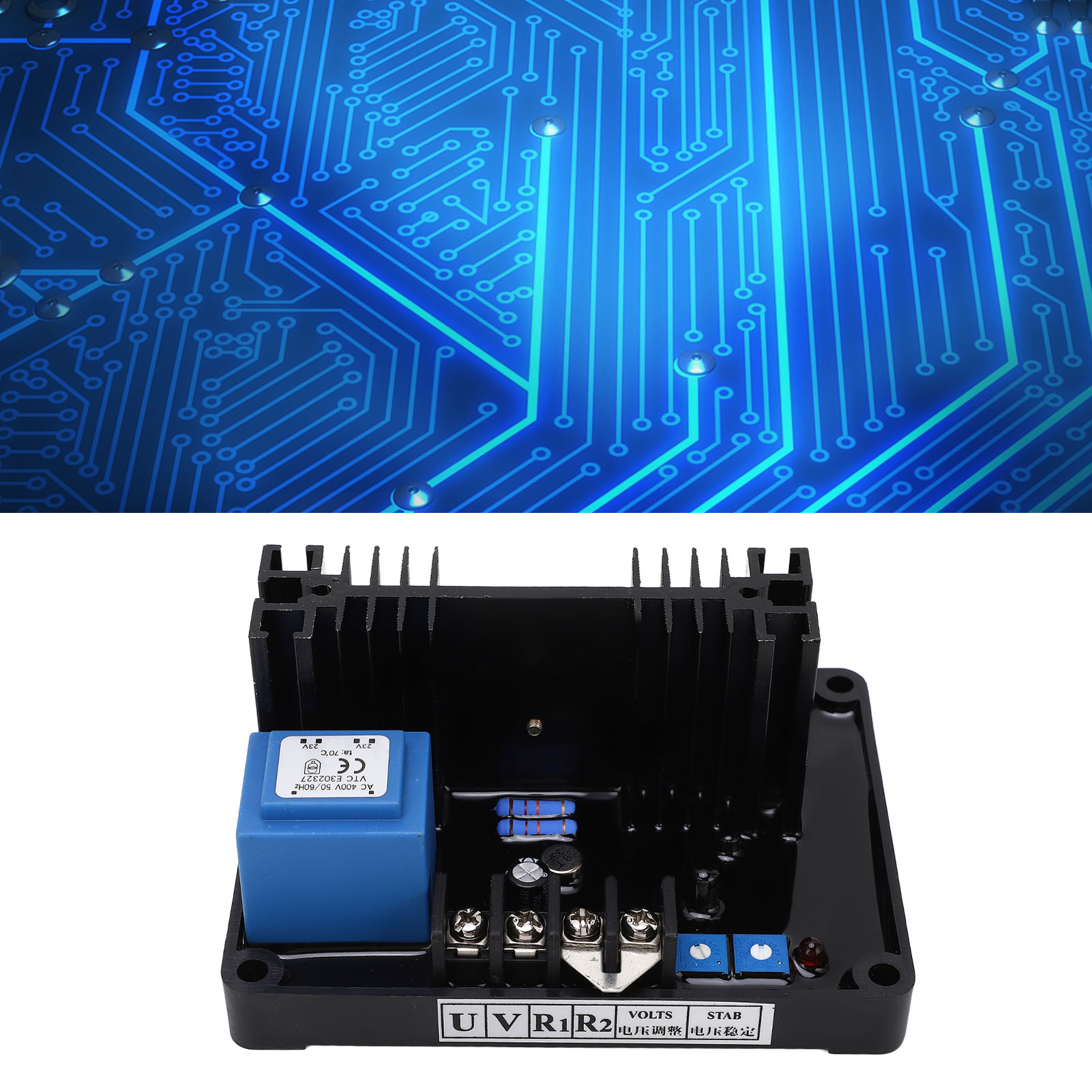 Dx-8e Avr Spannungsregler-stabilisator Für 400v Ac Bürstengeneratoren