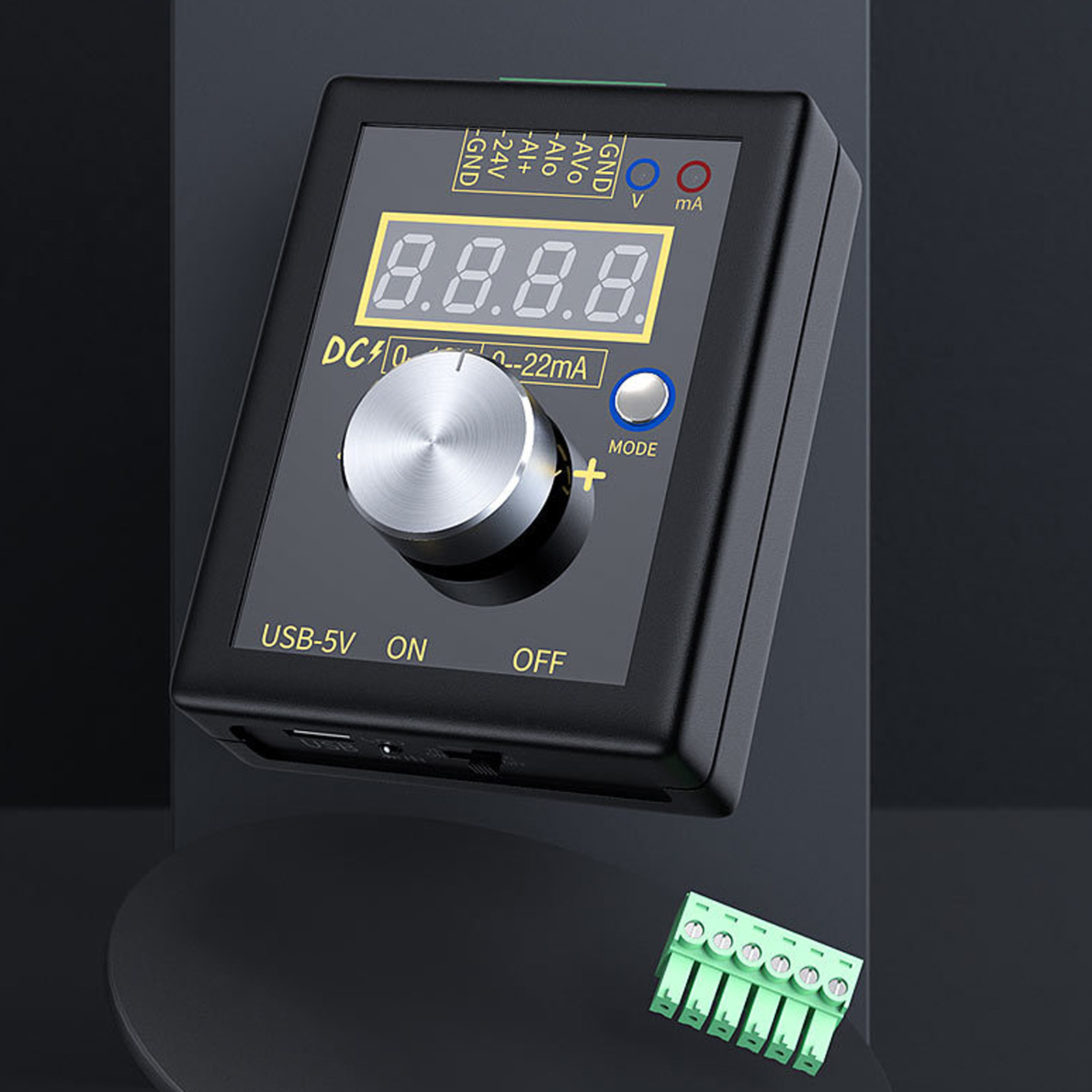 Sg002 Hochpräziser Tragbarer Signalgenerator, 0-24 Ma Analoge Spannungs- Und Stromquelle Zur Fehlersuche