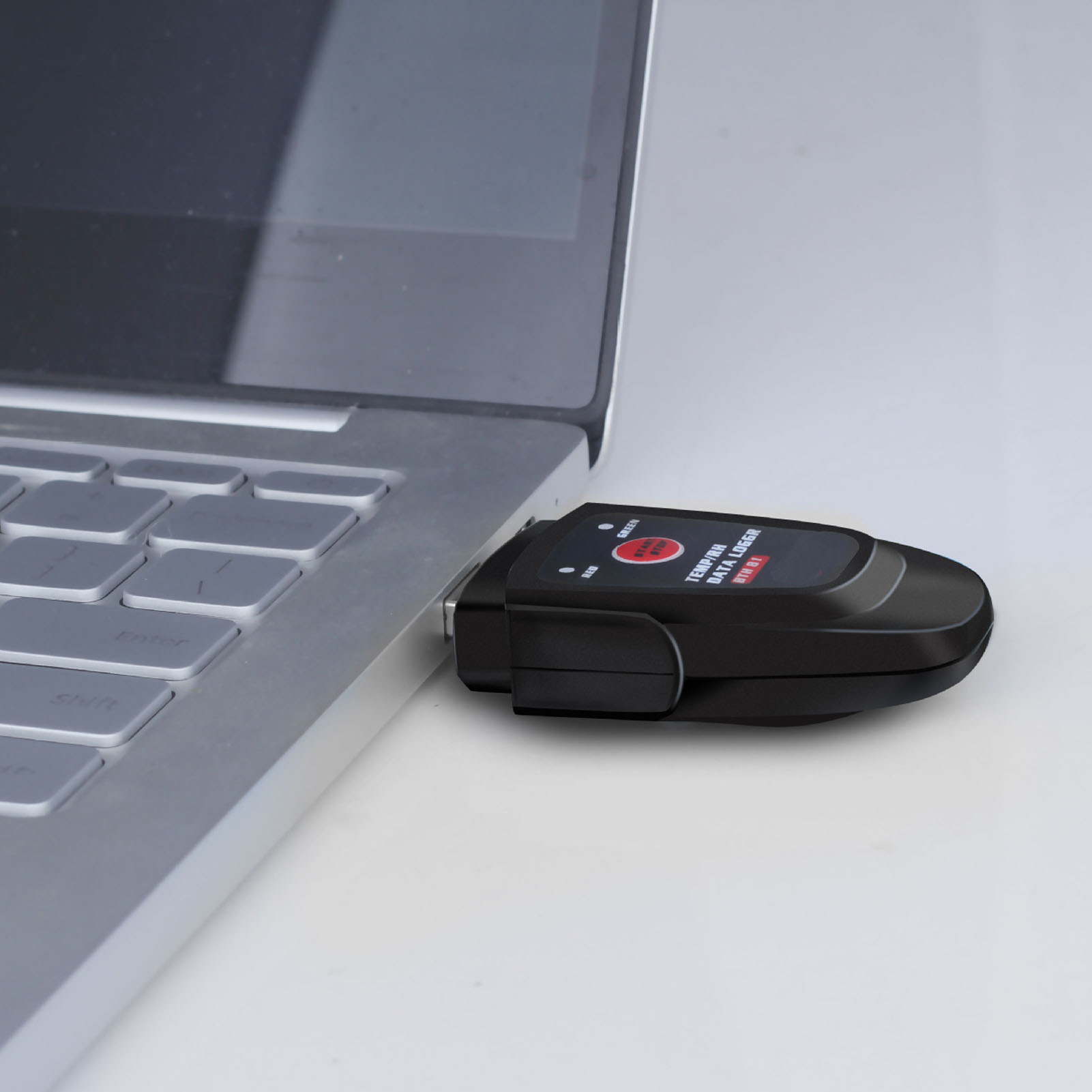 Bside Usb-datenlogger Für Temperatur Und Luftfeuchtigkeit, Automatische Datenaufzeichnung, Thermometer Für Kühltransporte Und Kühlkette