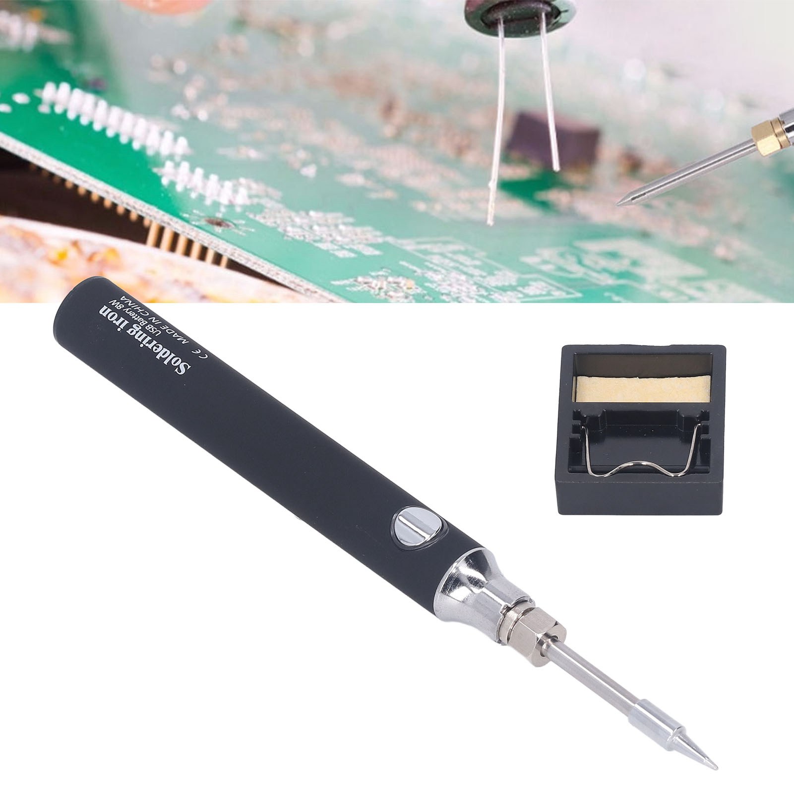 Tragbarer, Kabelloser Usb-lötkolben, Lötkolben-reparaturwerkzeug, Heißprägewerkzeug, Werkzeug Für Kunststoffabziehbilder/pyrographie.