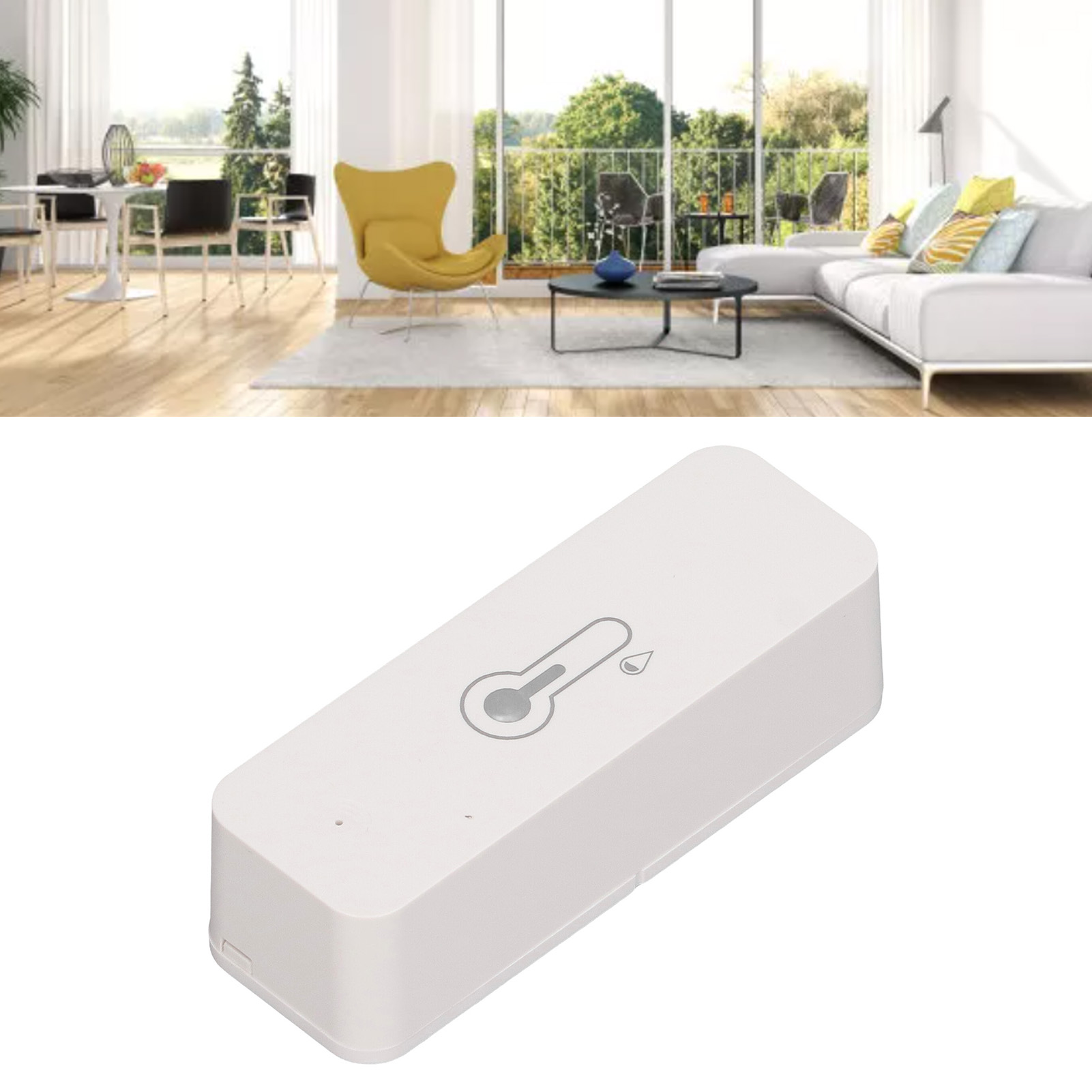 Th01 Graffiti Smart Wifi Temperatur- Und Feuchtigkeitssensor Mit Fernsteuerungs-app Und Echtzeit-messsonde