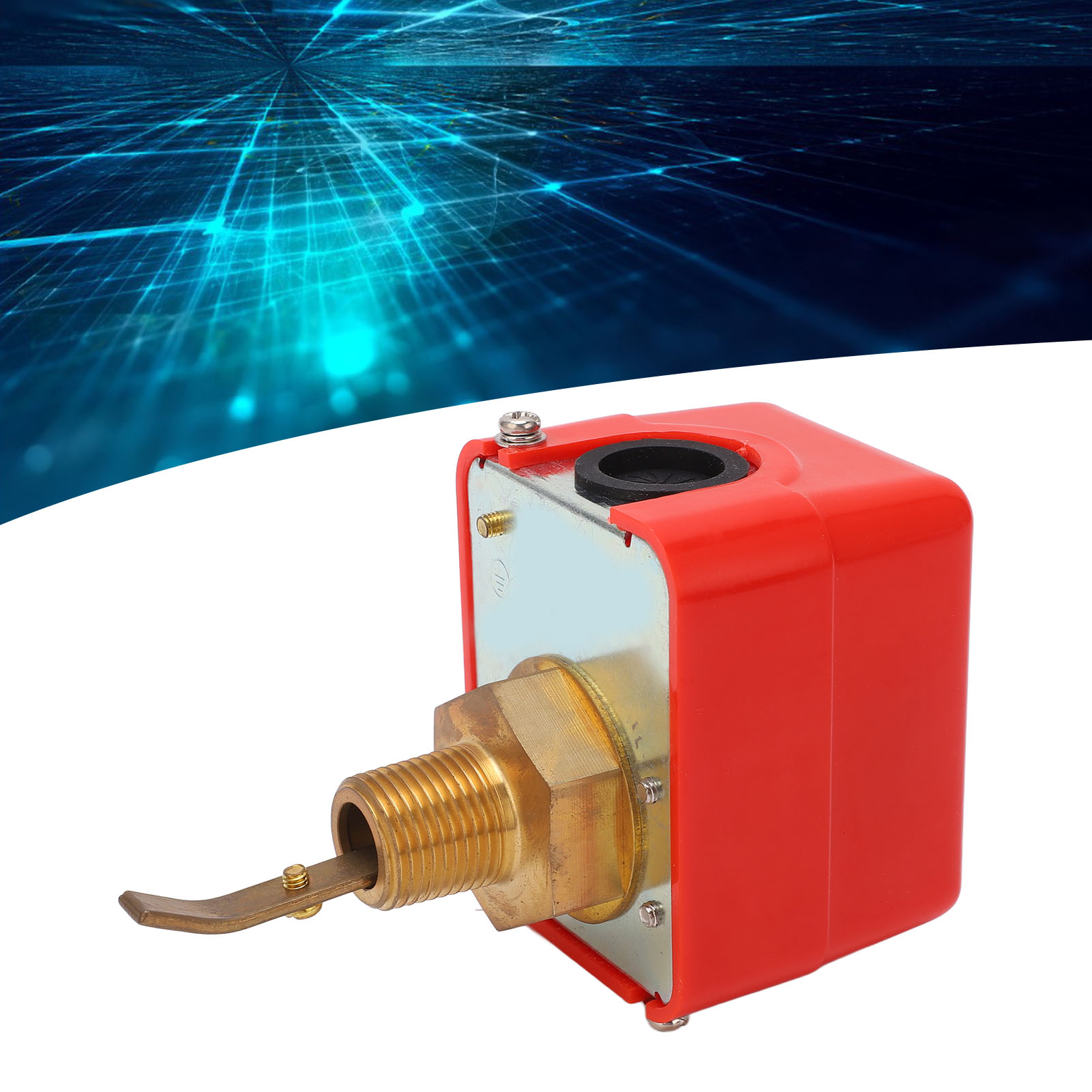 Hfs-15 Schaufelrad-durchflussmelder Für Die Brandbekämpfung, Blatt-wasserdurchflussmelder, 220 V Wechselstrom, 15 A