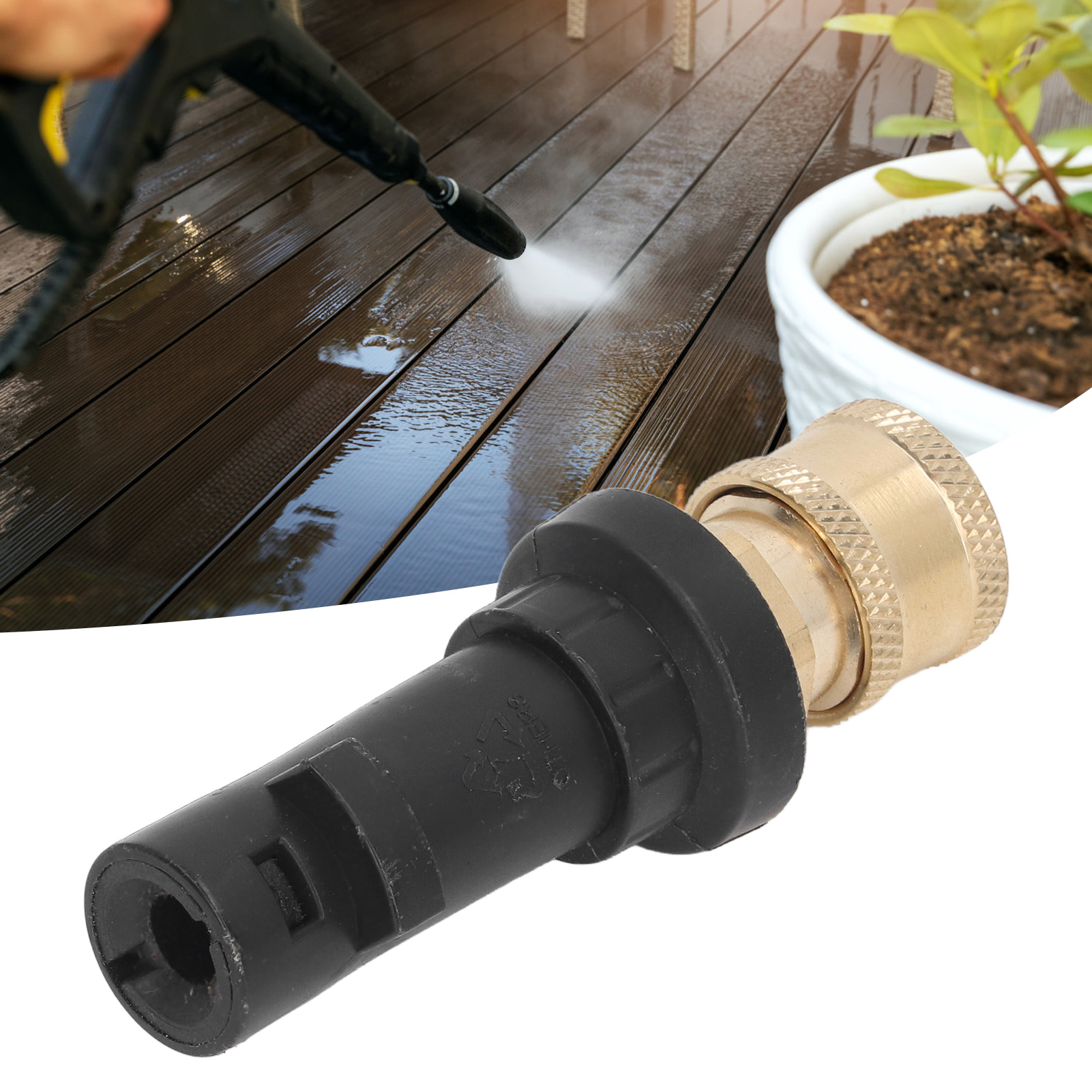 Kach K-serie K2-k7 Adapter Für Hochdruckwasserpistole, Schaumtopf-modifikation, 1/4"-anschlussteile.